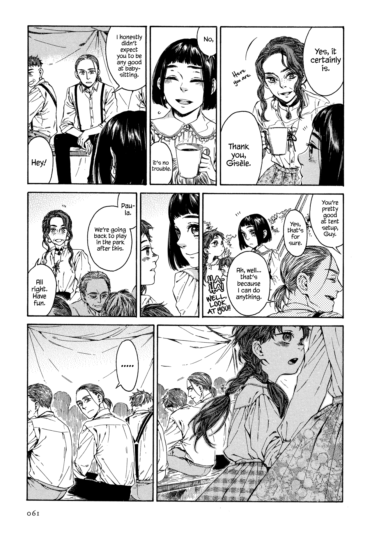 Gisele Alain Chapter 19.2 page 25 - Chapter 19 v2 : Does the quarreling sparrow fear no man? (Act One)