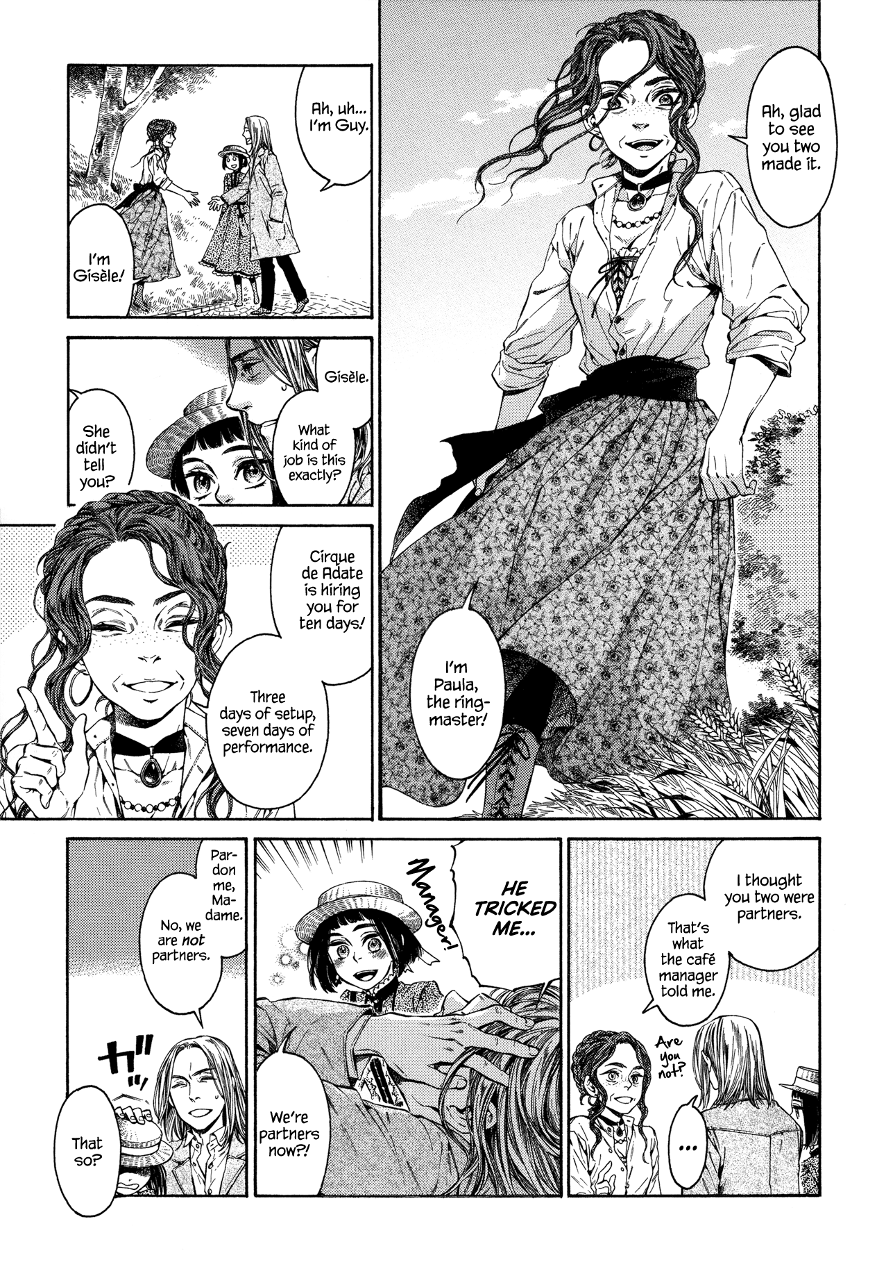 Gisele Alain Chapter 19.2 page 3 - Chapter 19 v2 : Does the quarreling sparrow fear no man? (Act One)
