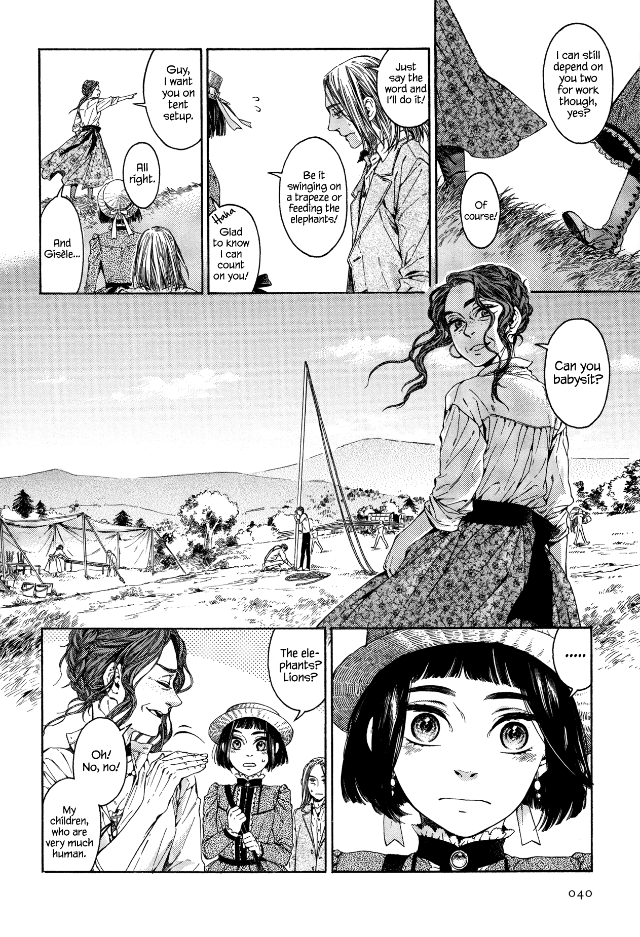 Gisele Alain Chapter 19.2 page 4 - Chapter 19 v2 : Does the quarreling sparrow fear no man? (Act One)