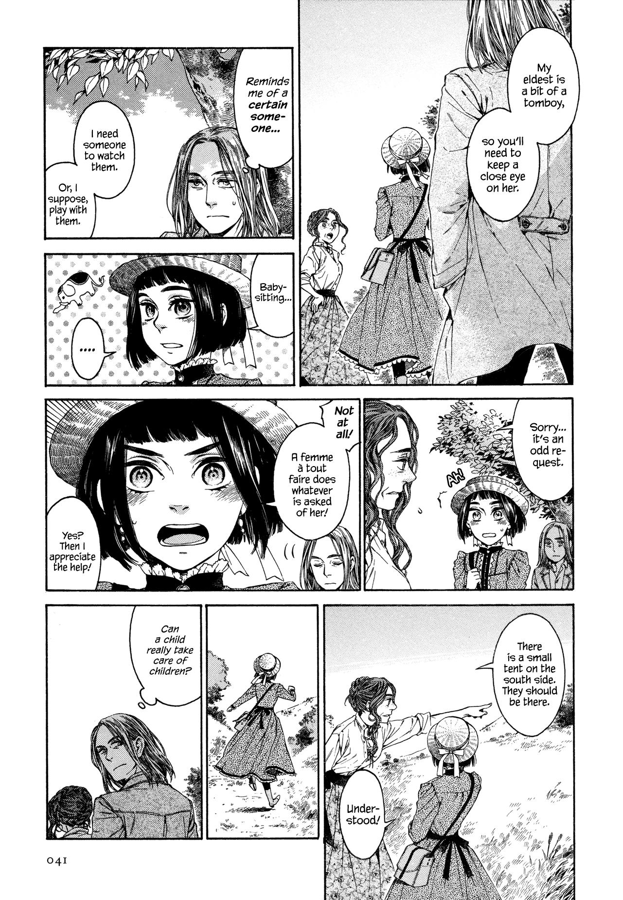 Gisele Alain Chapter 19.2 page 5 - Chapter 19 v2 : Does the quarreling sparrow fear no man? (Act One)