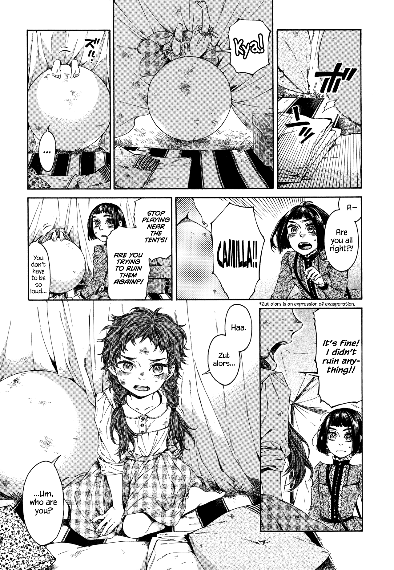 Gisele Alain Chapter 19.2 page 7 - Chapter 19 v2 : Does the quarreling sparrow fear no man? (Act One)