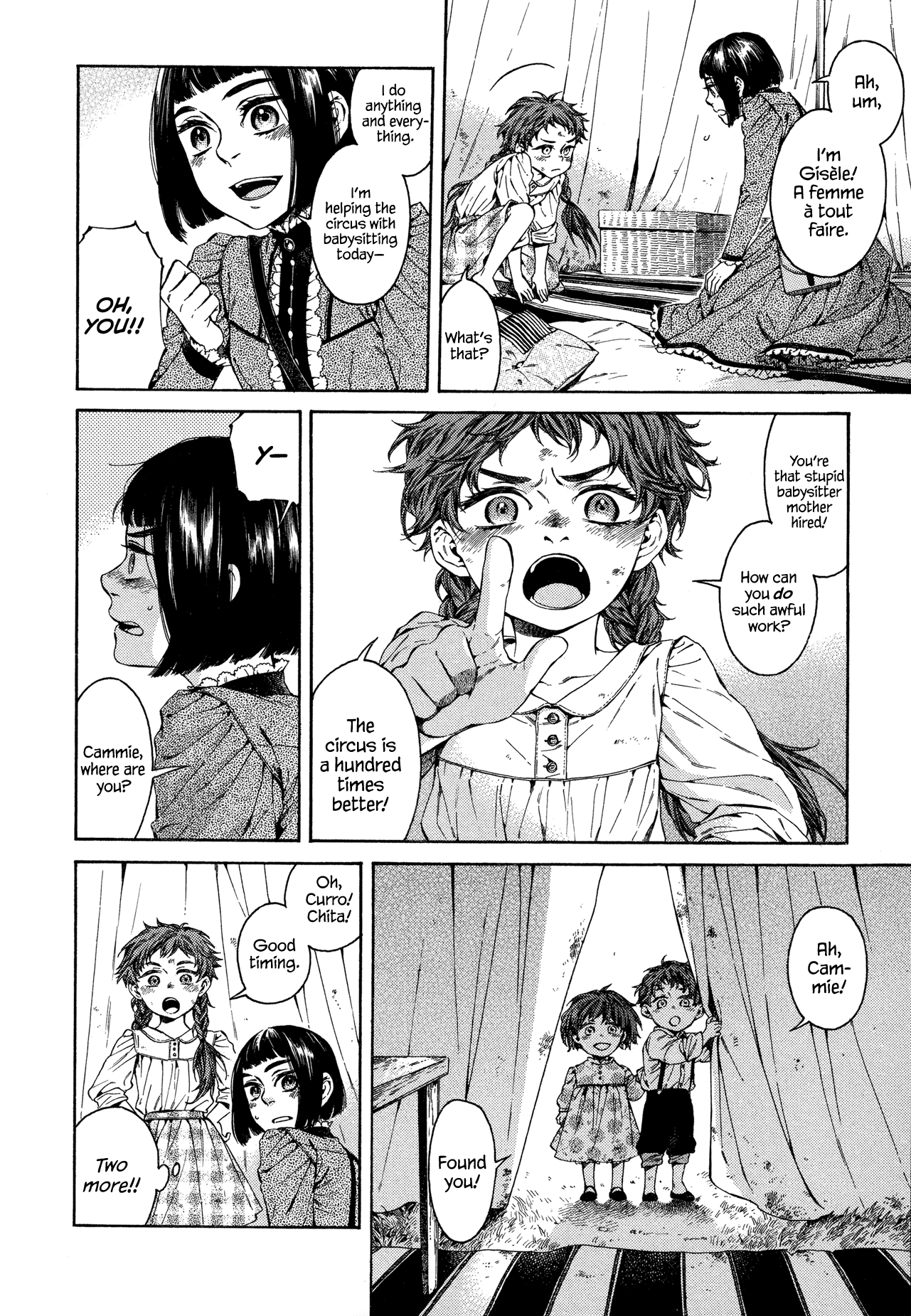 Gisele Alain Chapter 19.2 page 8 - Chapter 19 v2 : Does the quarreling sparrow fear no man? (Act One)
