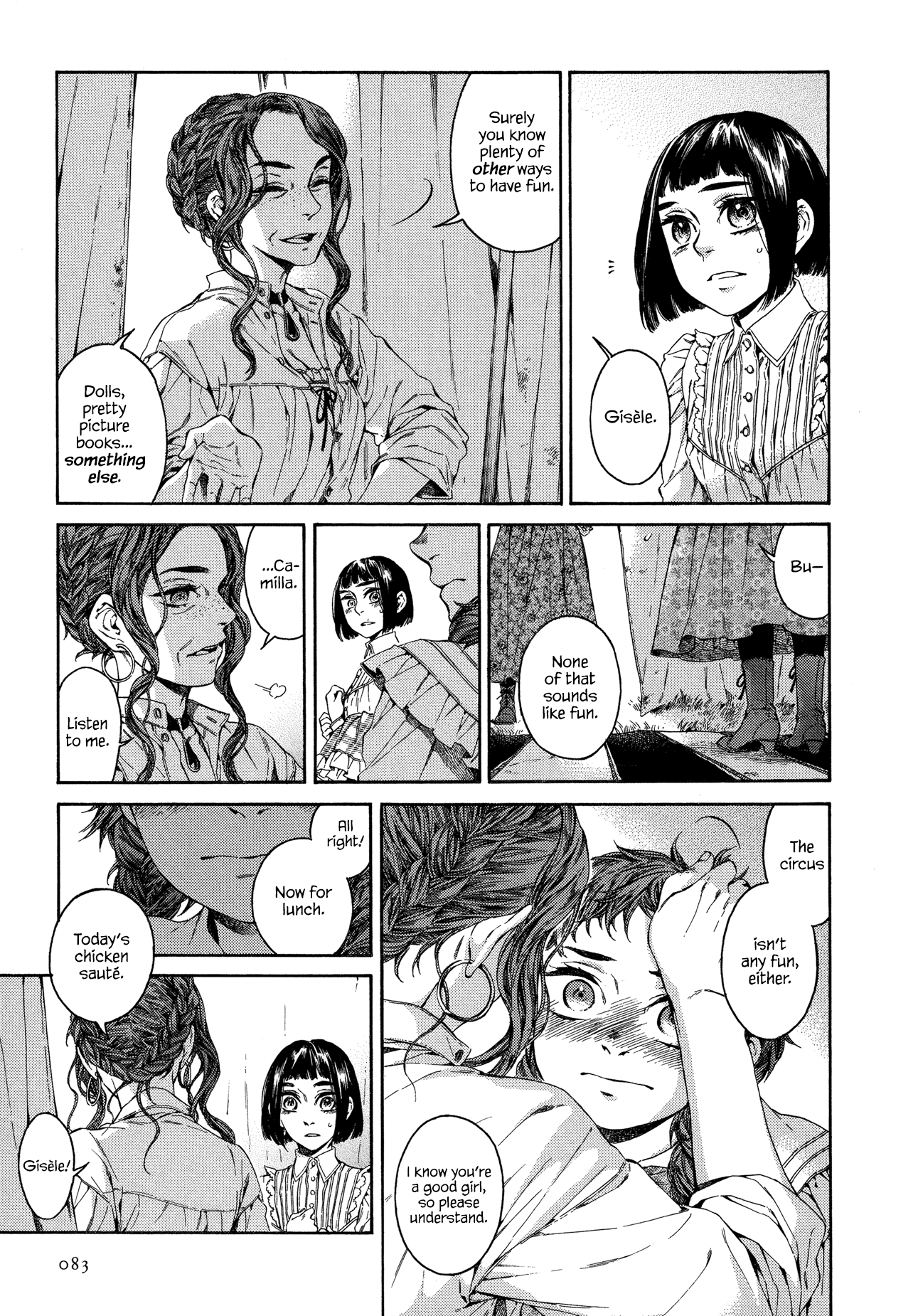 Gisele Alain Chapter 20.2 page 13 - Chapter 20 v2 : Does the quarreling sparrow fear no man? (Act Two)