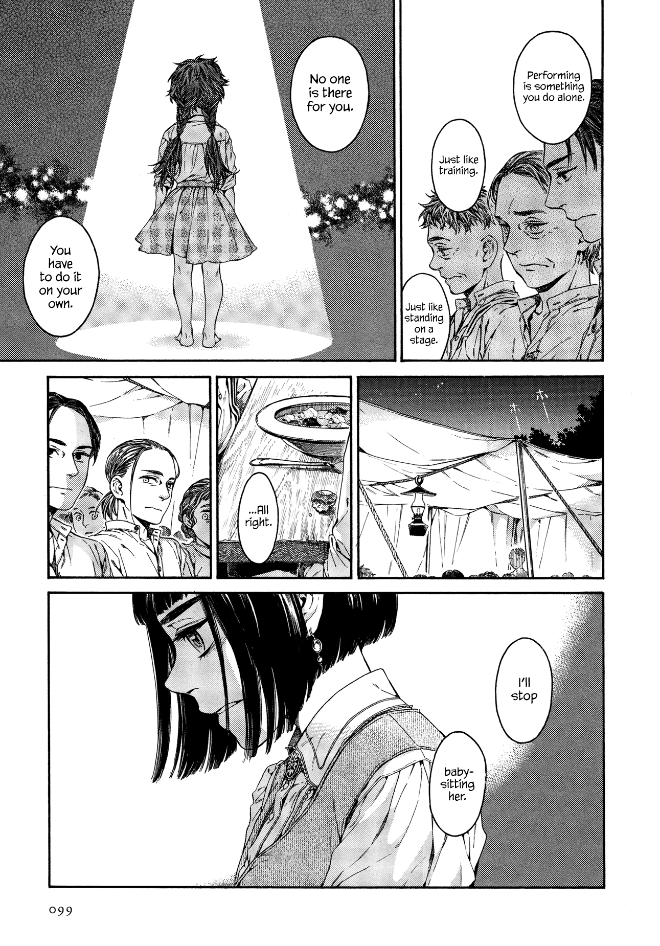 Gisele Alain Chapter 20.2 page 29 - Chapter 20 v2 : Does the quarreling sparrow fear no man? (Act Two)