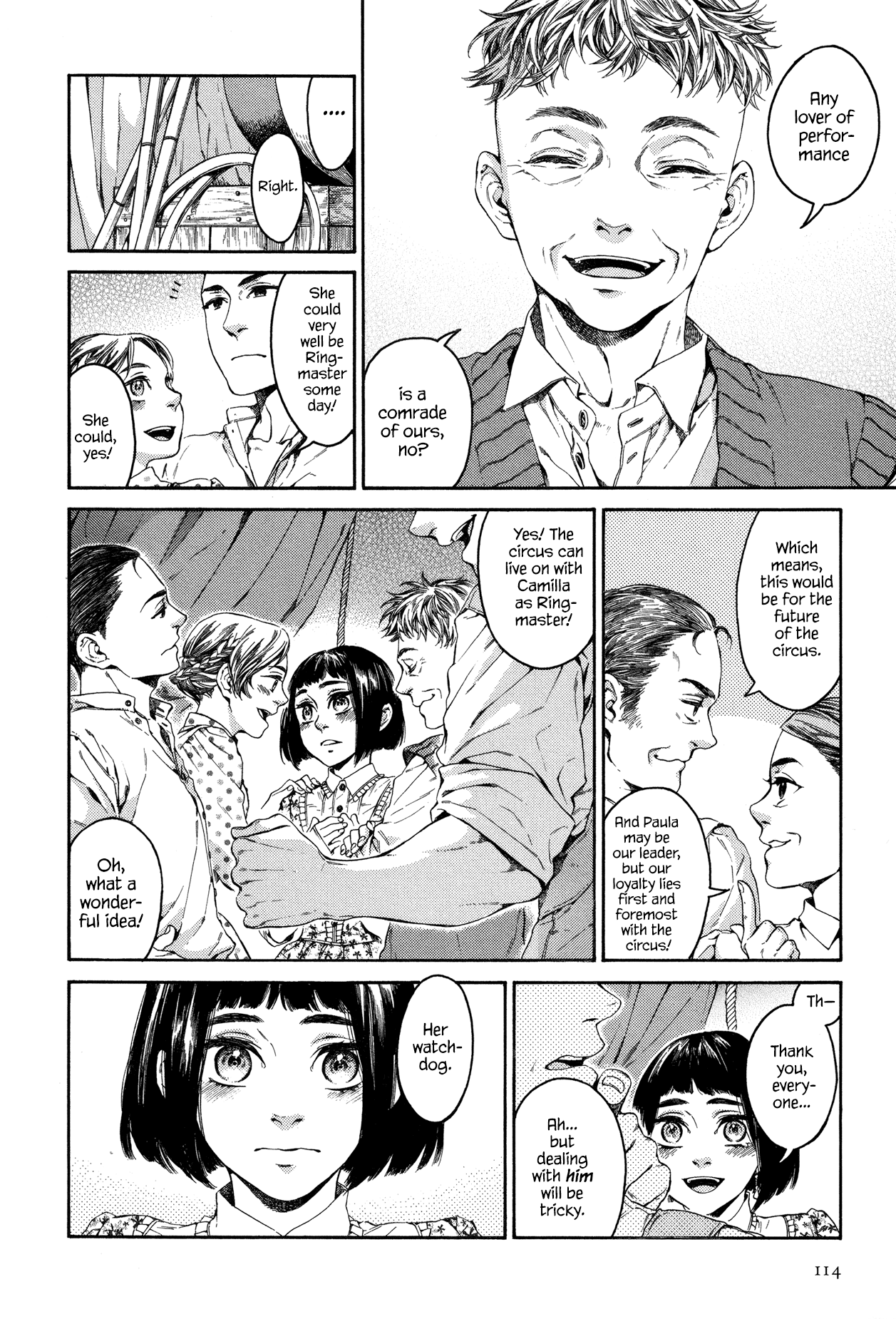 Gisele Alain Chapter 21.2 page 10 - Chapter 21 v2 : Does the quarreling sparrow fear no man? (Act Three)