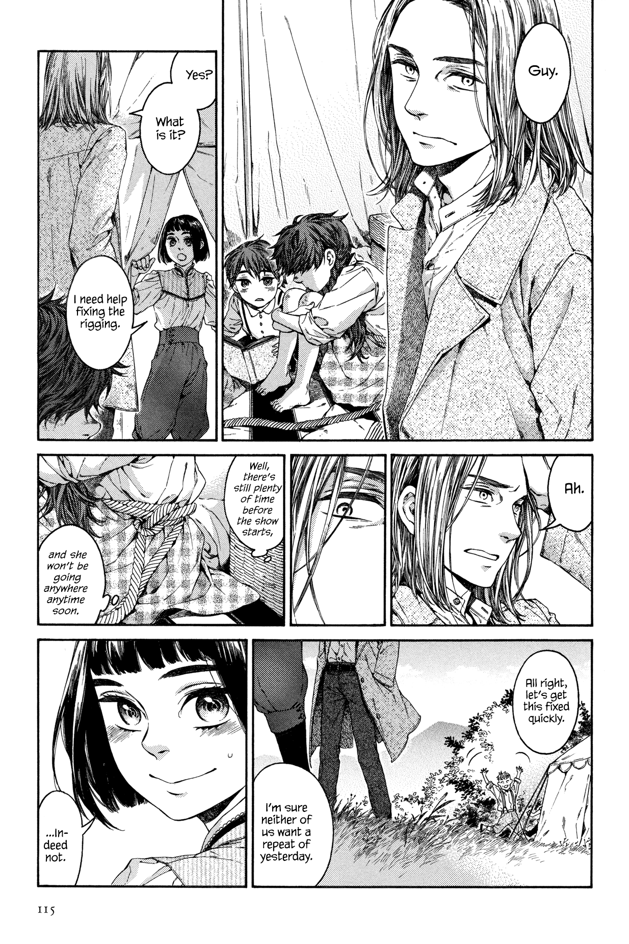 Gisele Alain Chapter 21.2 page 11 - Chapter 21 v2 : Does the quarreling sparrow fear no man? (Act Three)