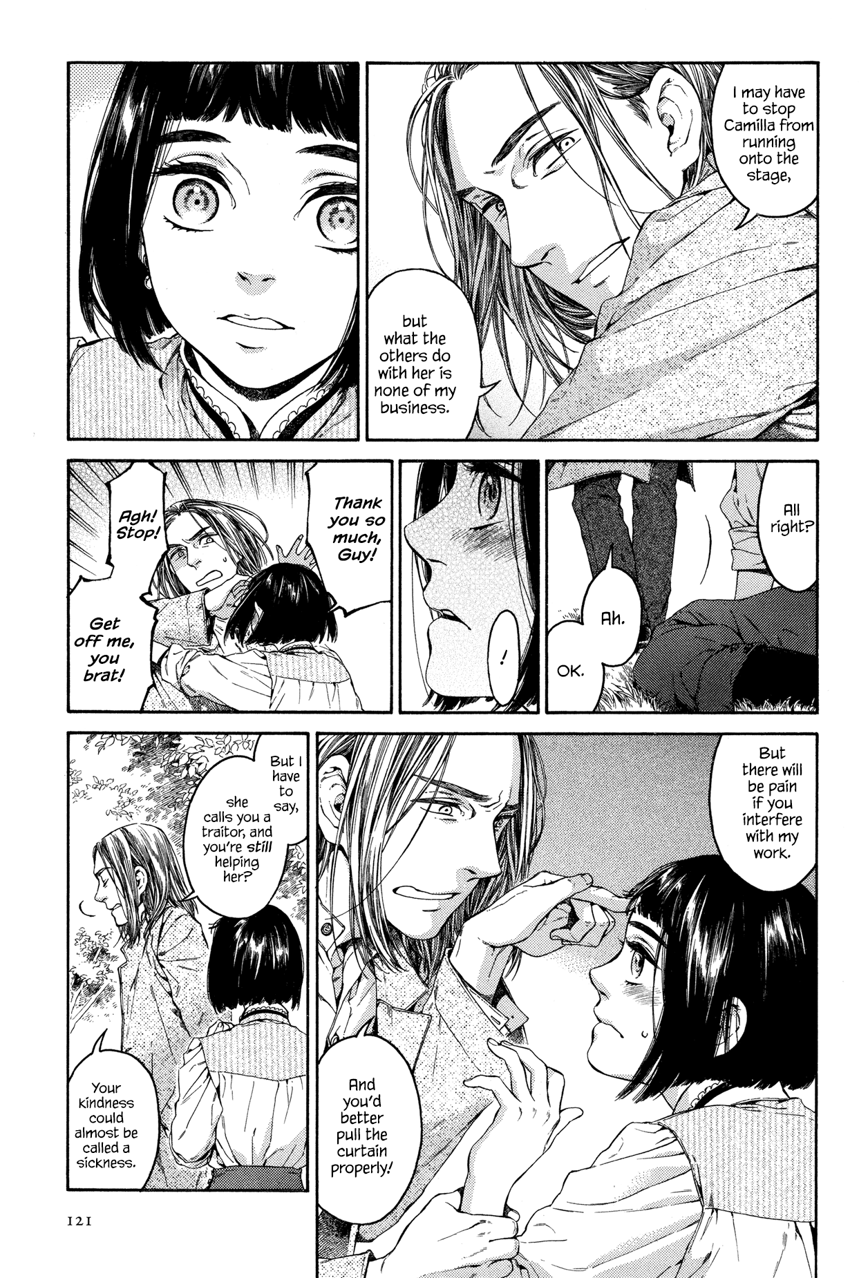 Gisele Alain Chapter 21.2 page 17 - Chapter 21 v2 : Does the quarreling sparrow fear no man? (Act Three)