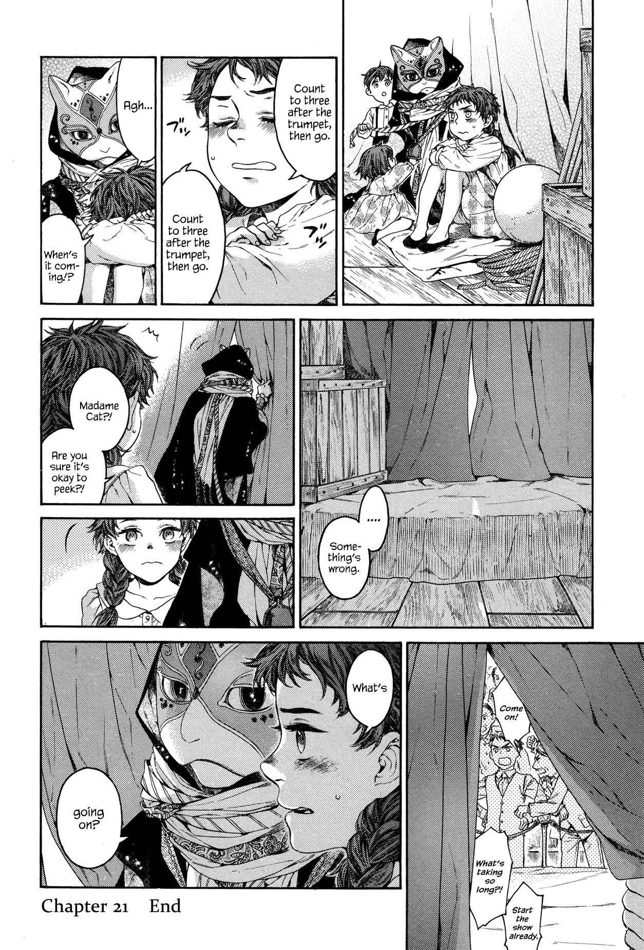 Gisele Alain Chapter 21.2 page 28 - Chapter 21 v2 : Does the quarreling sparrow fear no man? (Act Three)