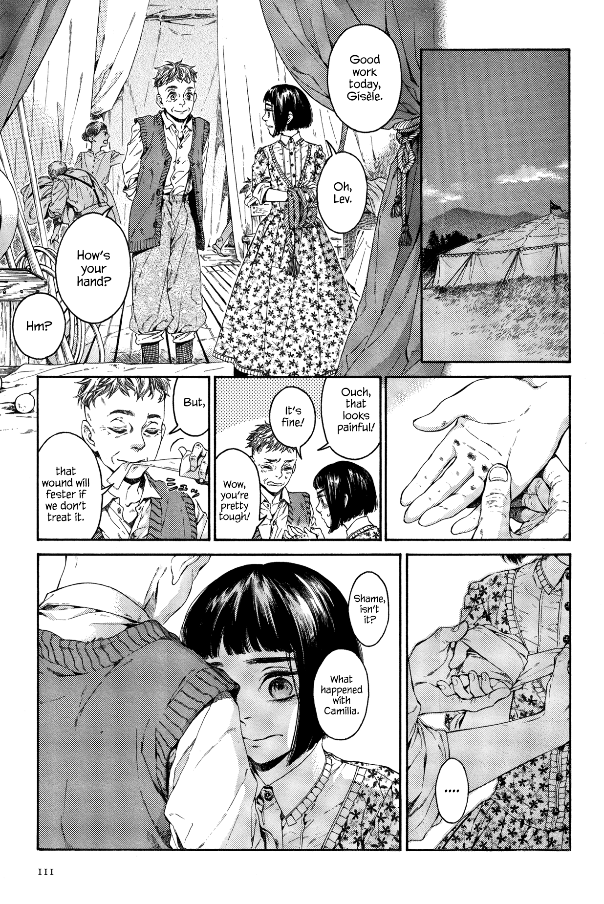 Gisele Alain Chapter 21.2 page 7 - Chapter 21 v2 : Does the quarreling sparrow fear no man? (Act Three)