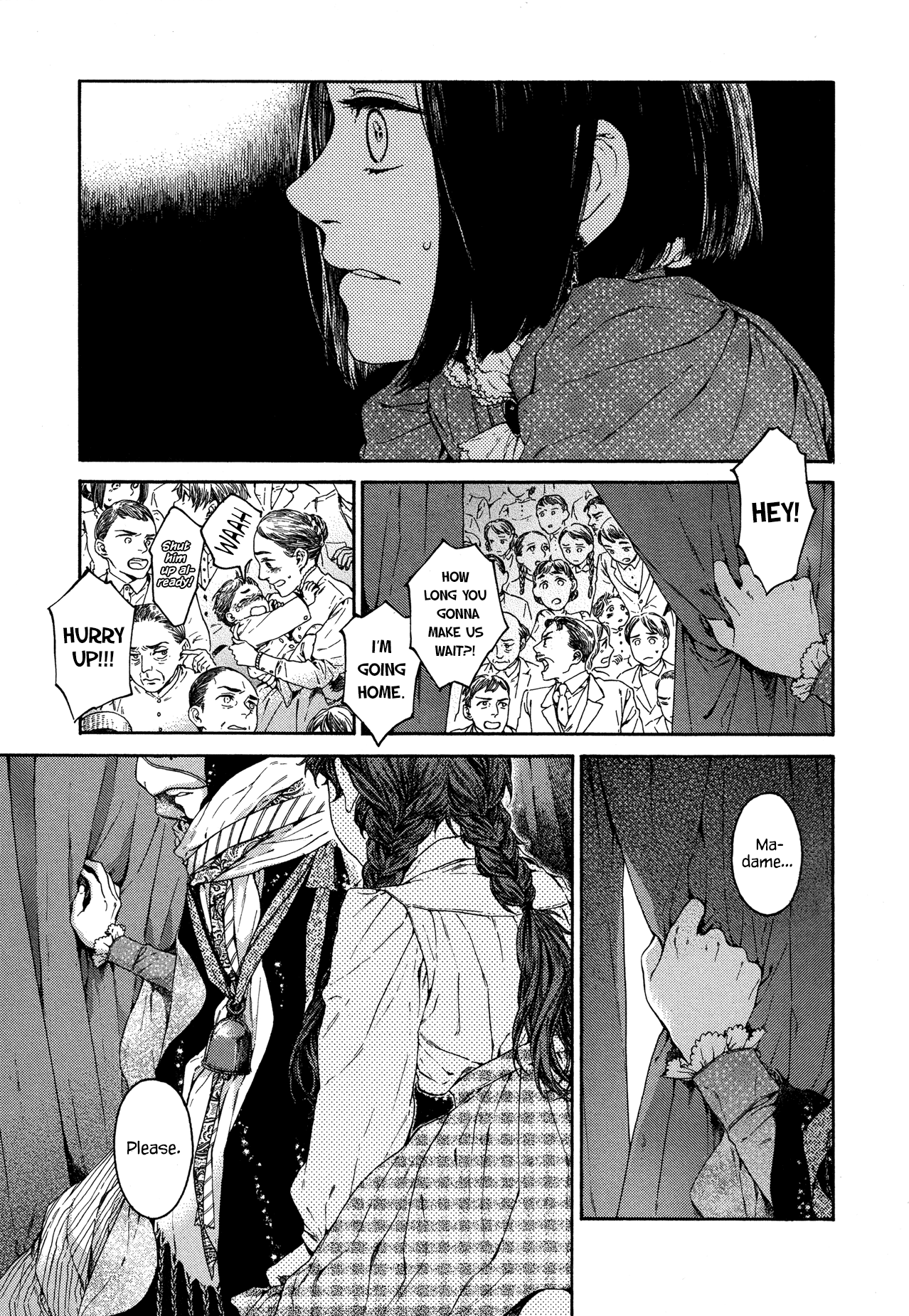 Gisele Alain Chapter 22.2 page 1 - Chapter 22 v2 : Does the quarreling sparrow fear no man? (Act Four)