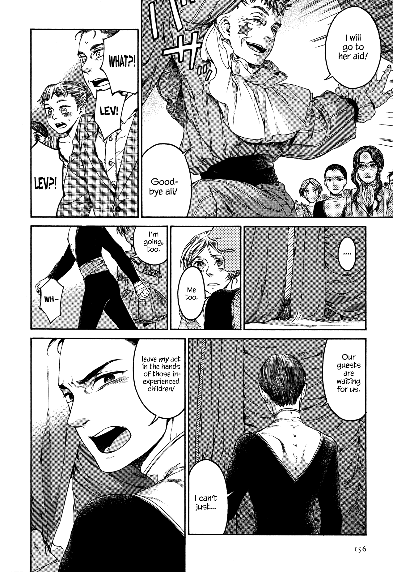 Gisele Alain Chapter 22.2 page 22 - Chapter 22 v2 : Does the quarreling sparrow fear no man? (Act Four)