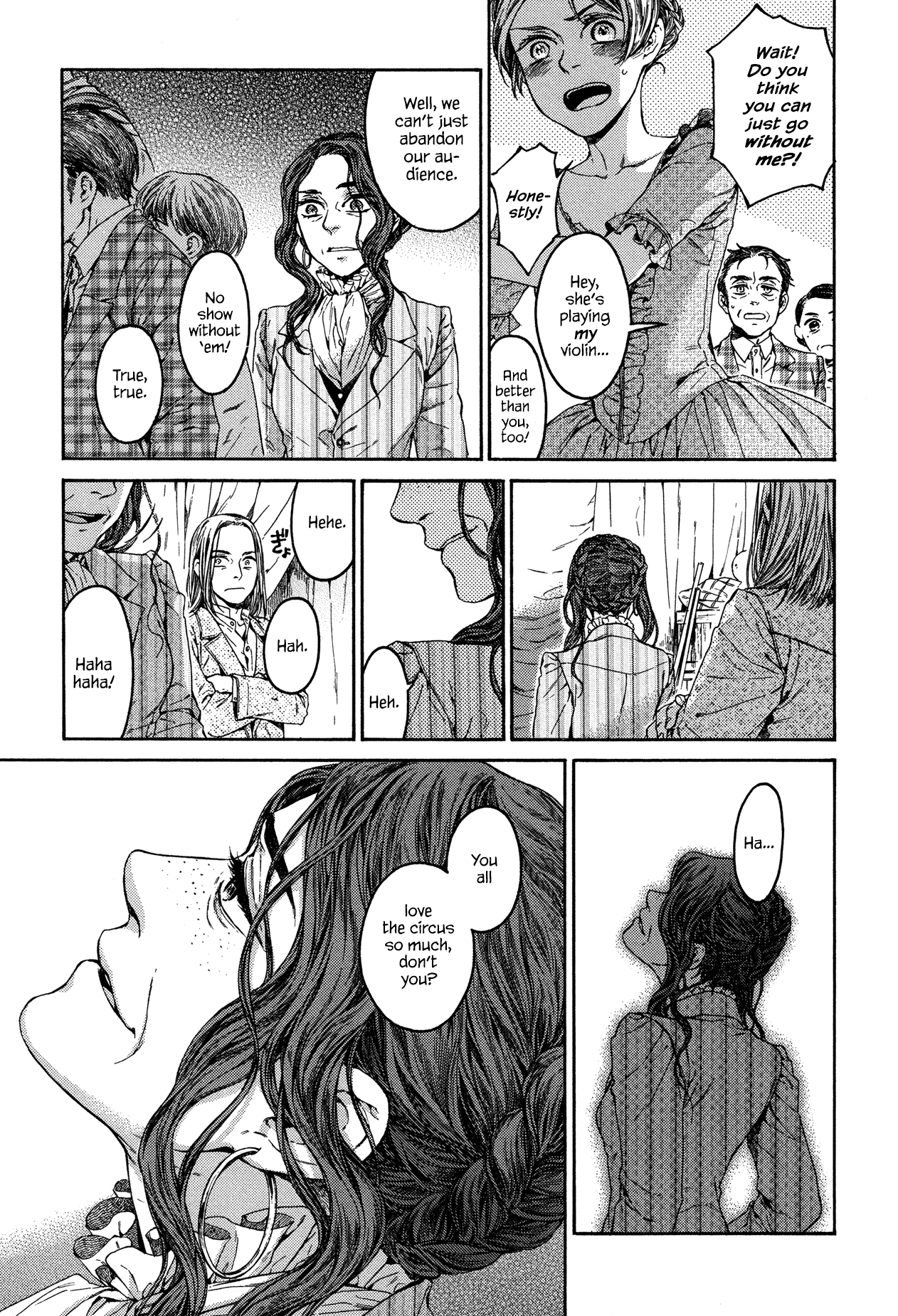 Gisele Alain Chapter 22.2 page 23 - Chapter 22 v2 : Does the quarreling sparrow fear no man? (Act Four)