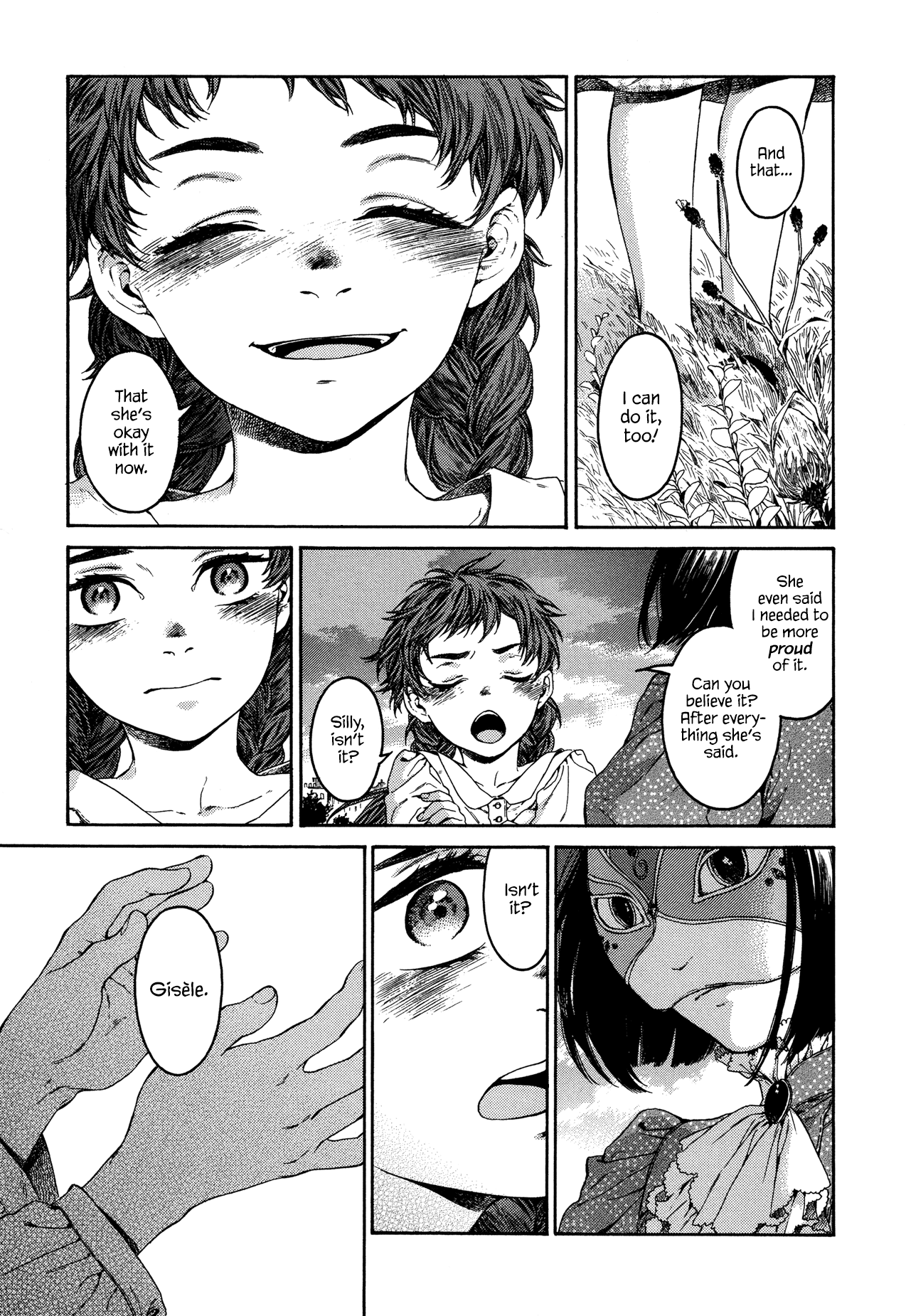 Gisele Alain Chapter 22.2 page 29 - Chapter 22 v2 : Does the quarreling sparrow fear no man? (Act Four)