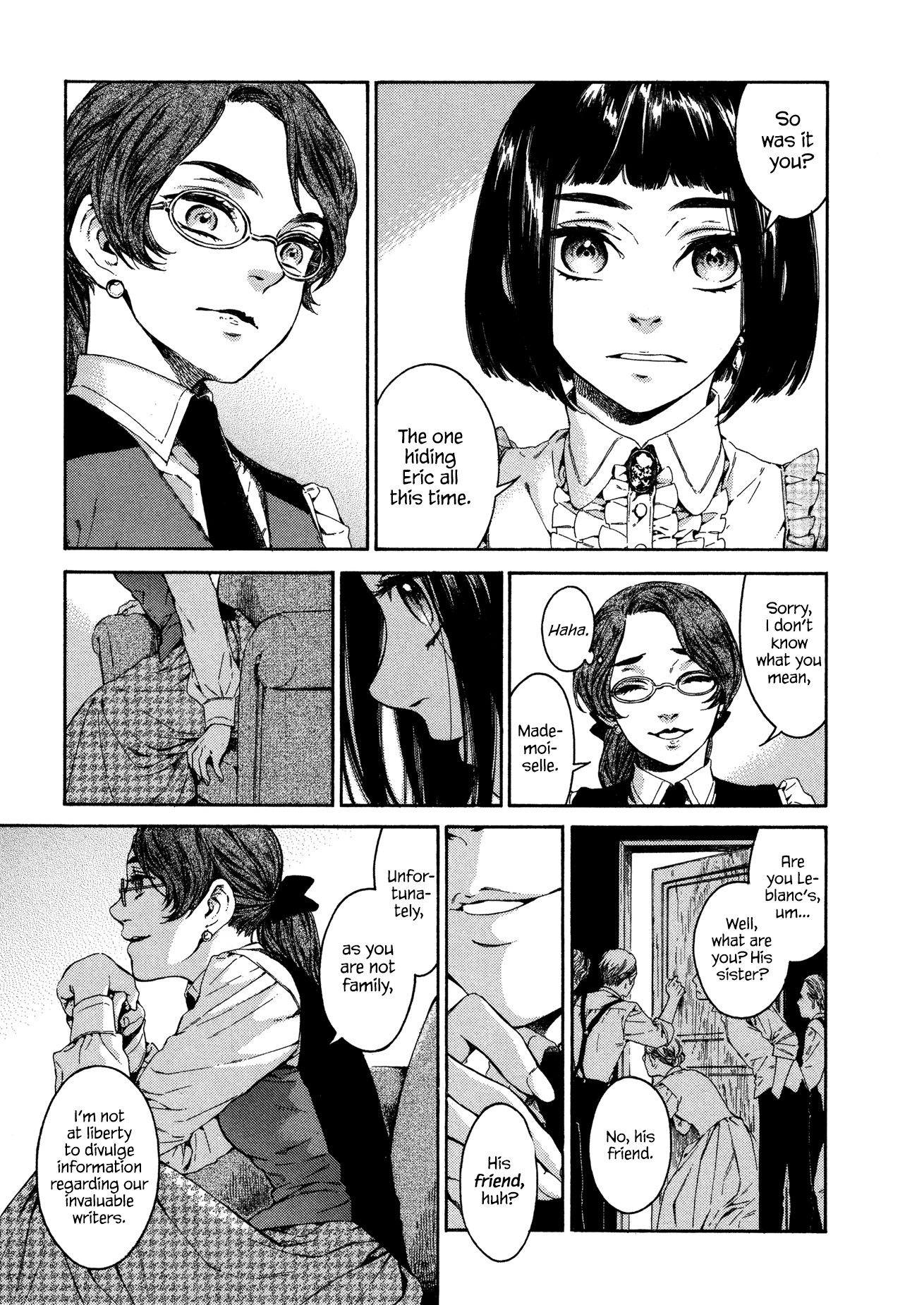 Gisele Alain Chapter 24.2 page 23 - Chapter 24 v2 : Is he that has one eye a king among the blind?