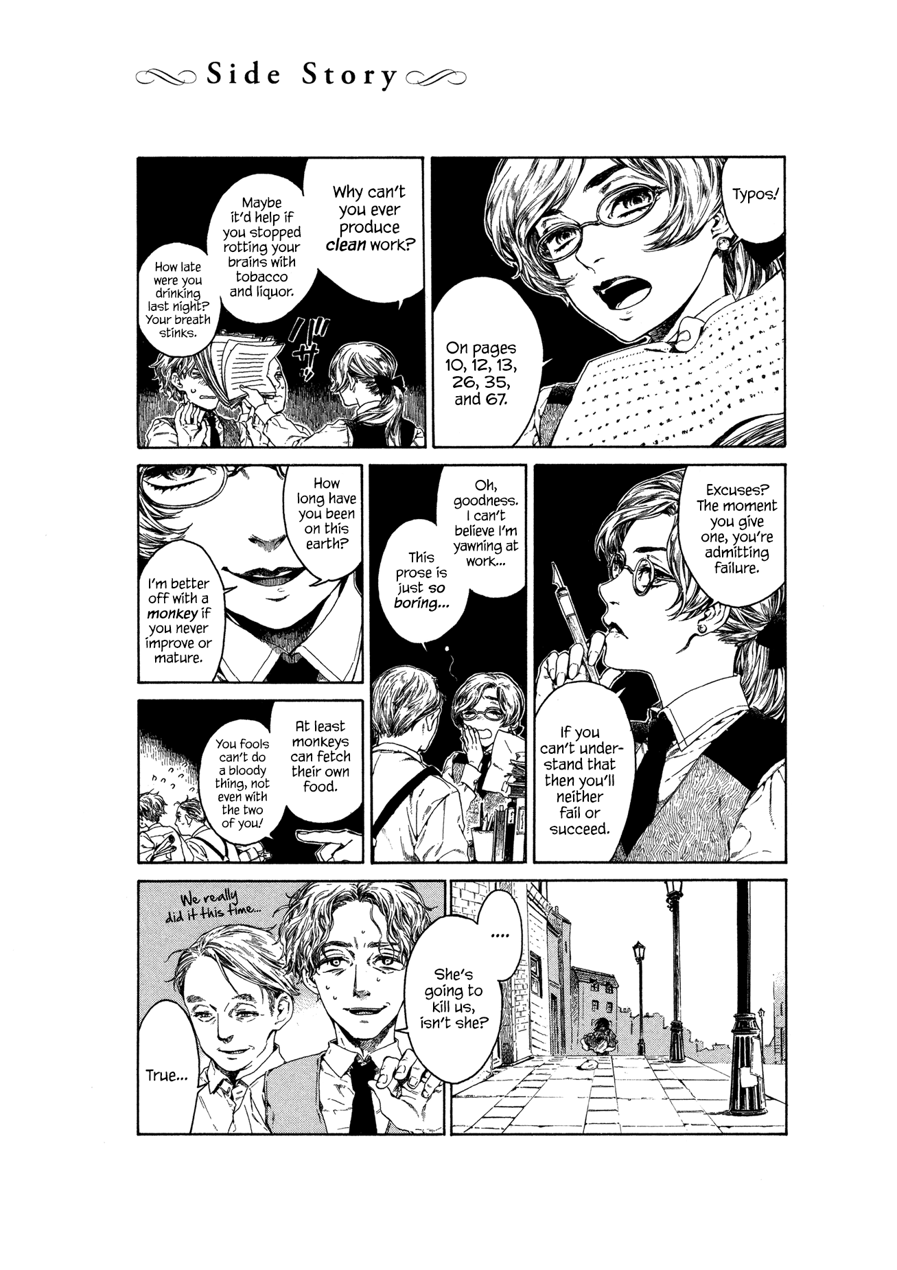 Gisele Alain Chapter 24.2 page 31 - Chapter 24 v2 : Is he that has one eye a king among the blind?