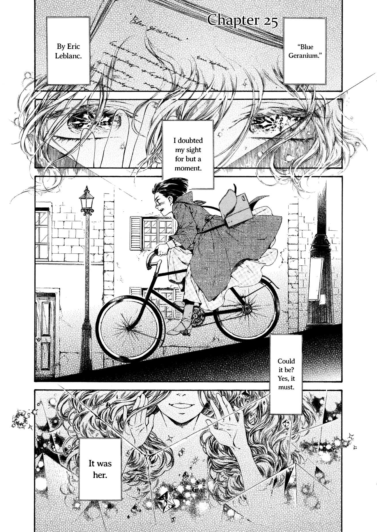 Gisele Alain Chapter 25.2 page 1 - Chapter 25 v2 : Does the eagle never stoop to catch the fly?