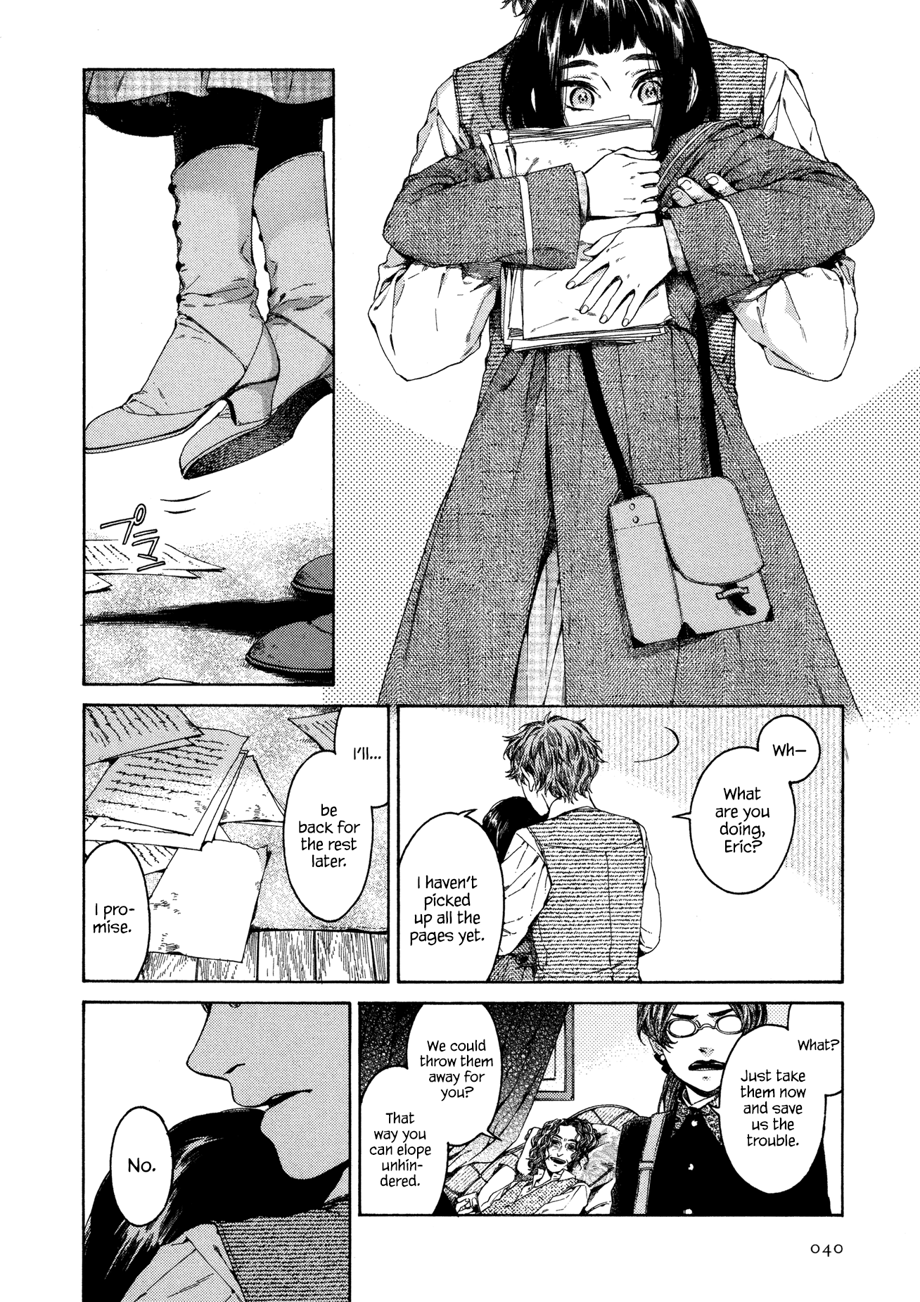 Gisele Alain Chapter 25.2 page 11 - Chapter 25 v2 : Does the eagle never stoop to catch the fly?