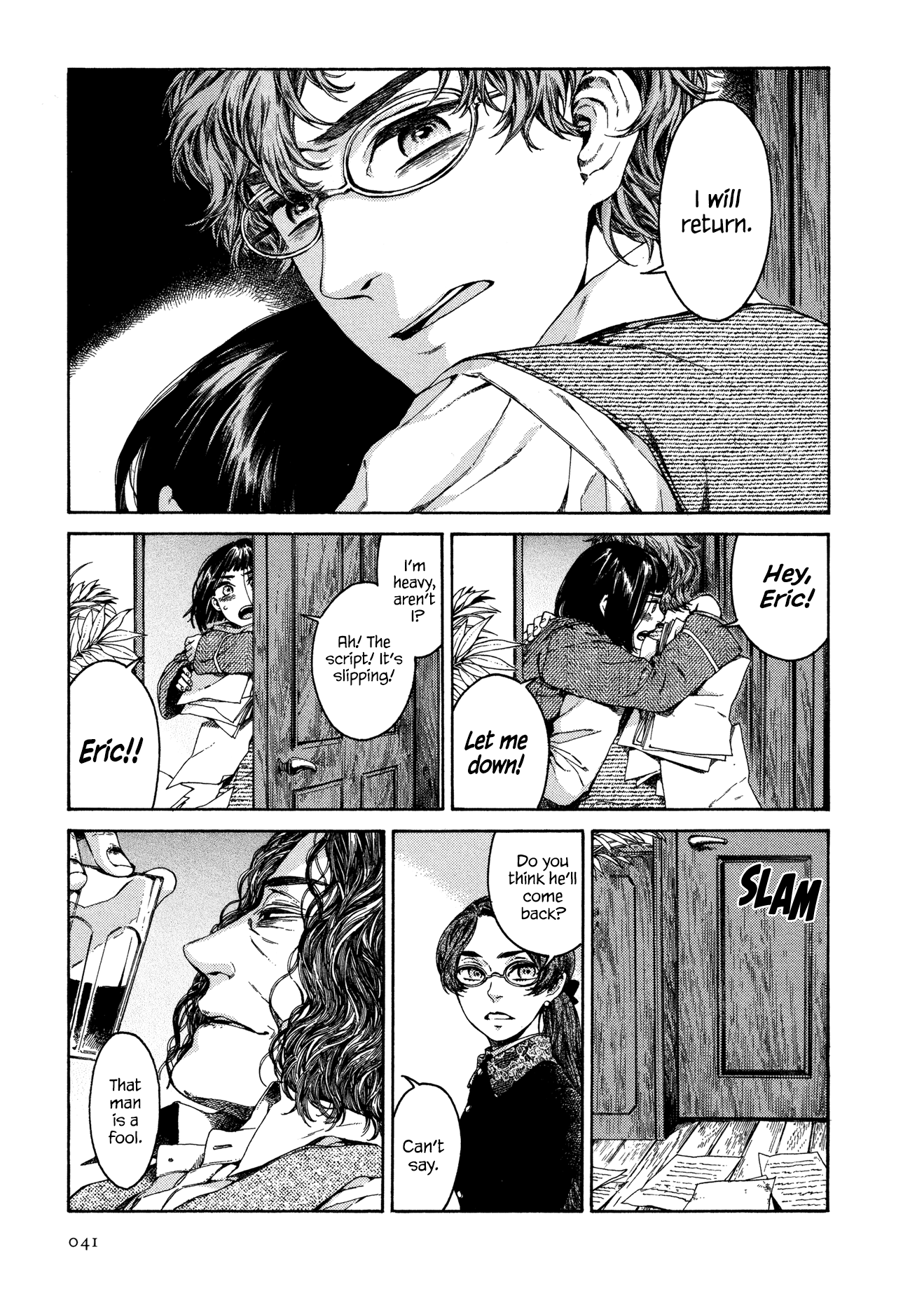 Gisele Alain Chapter 25.2 page 12 - Chapter 25 v2 : Does the eagle never stoop to catch the fly?