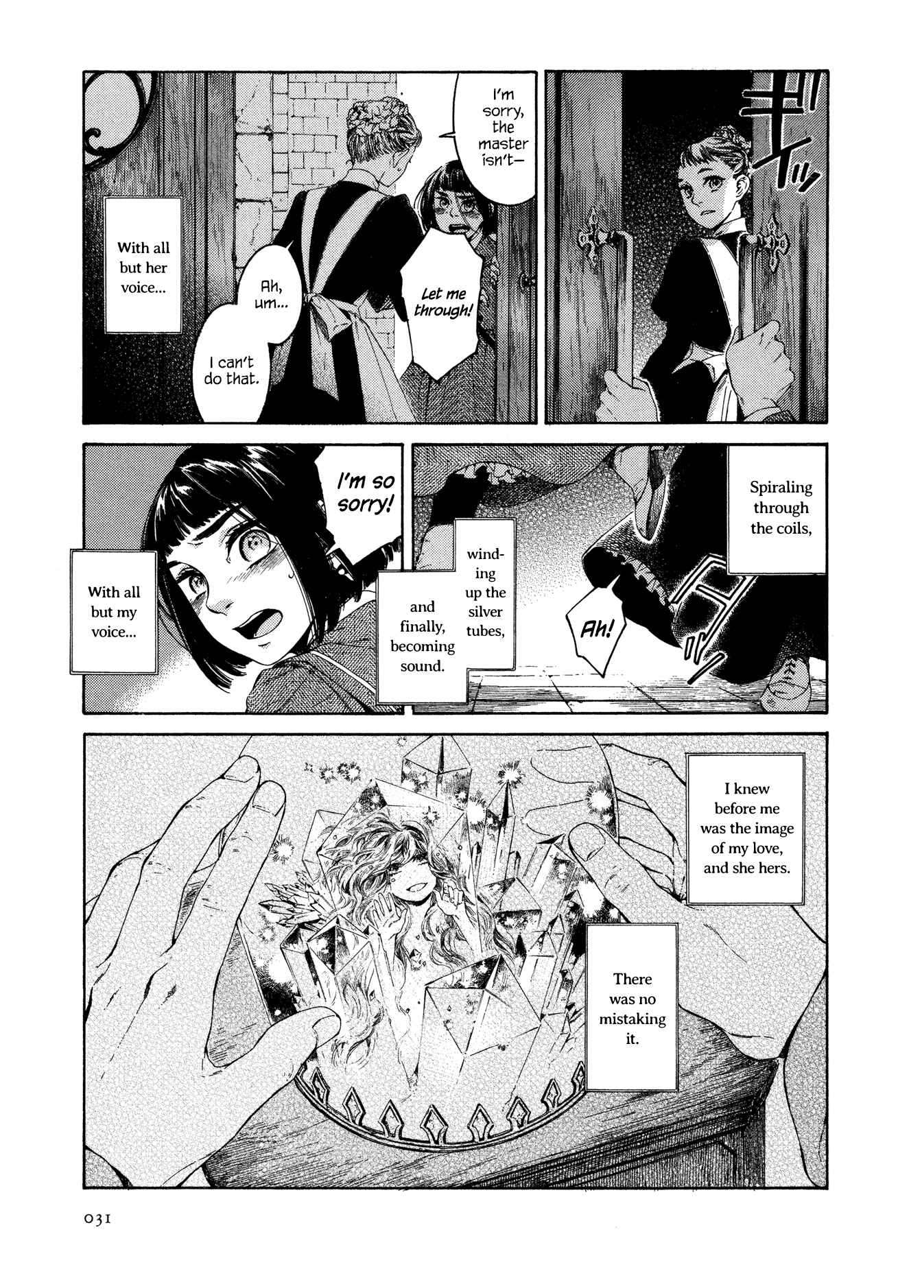 Gisele Alain Chapter 25.2 page 3 - Chapter 25 v2 : Does the eagle never stoop to catch the fly?