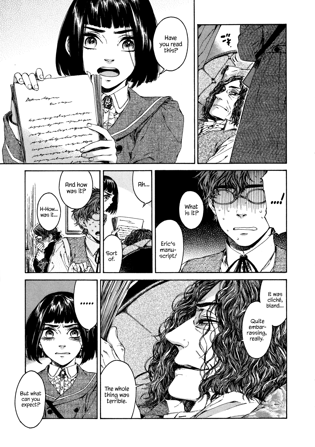 Gisele Alain Chapter 25.2 page 8 - Chapter 25 v2 : Does the eagle never stoop to catch the fly?