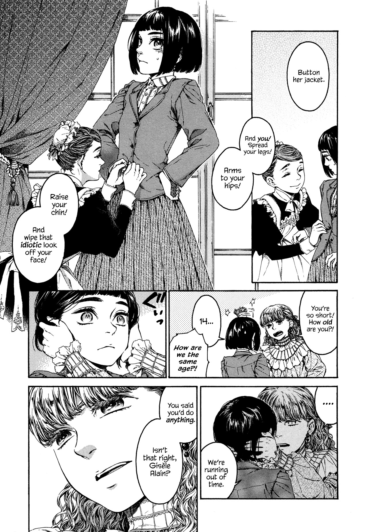 Gisele Alain Chapter 28.2 page 3 - Chapter 28 v2 : A cat is a cat, tail or not? (Act One)