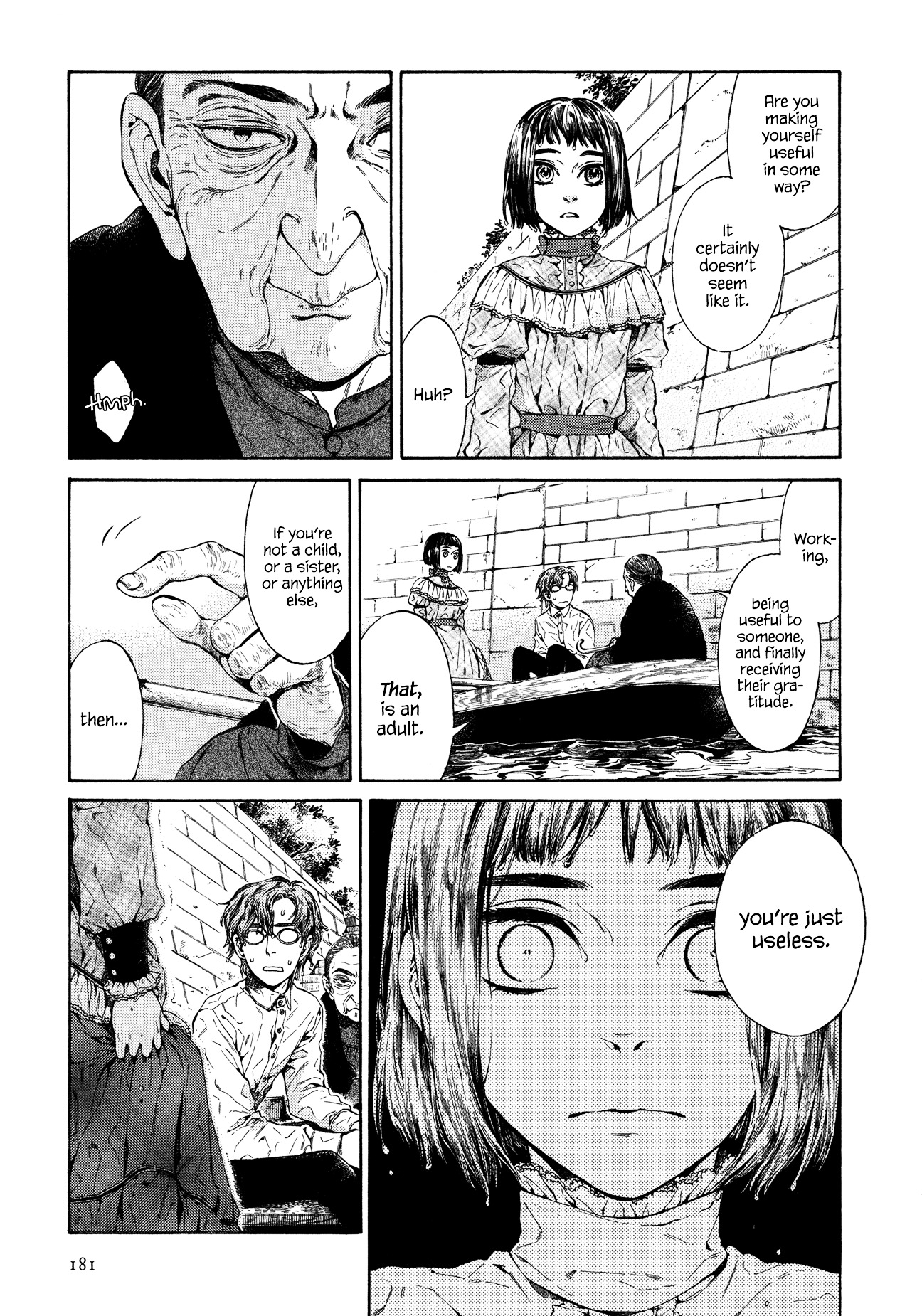 Gisele Alain Chapter 29.5 page 7 - Chapter 29.5 : How narrow must heaven seem through the eye of a needle?