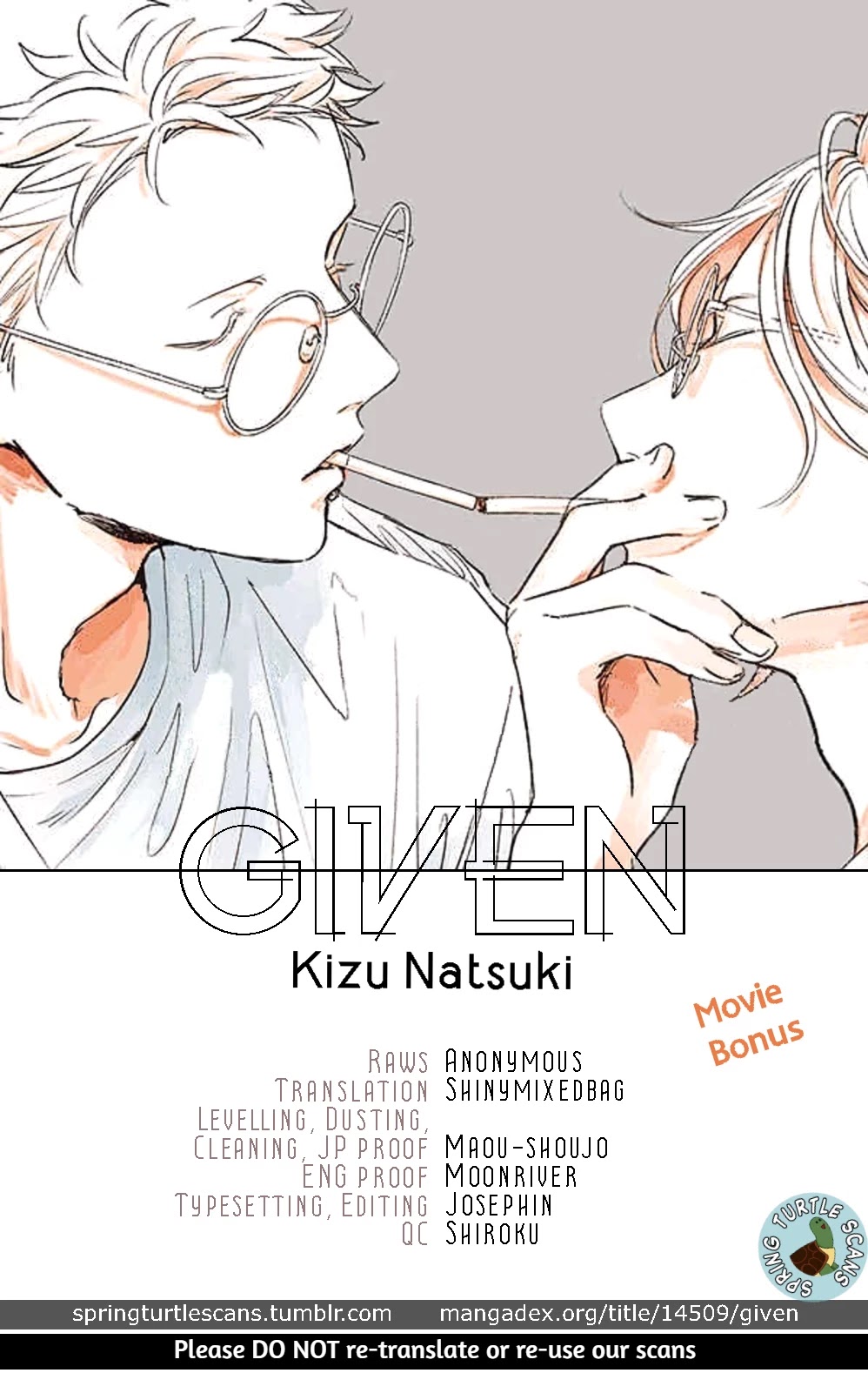 Given Chapter 36.9 page 18 - Chapter 36.9: Movie bonus