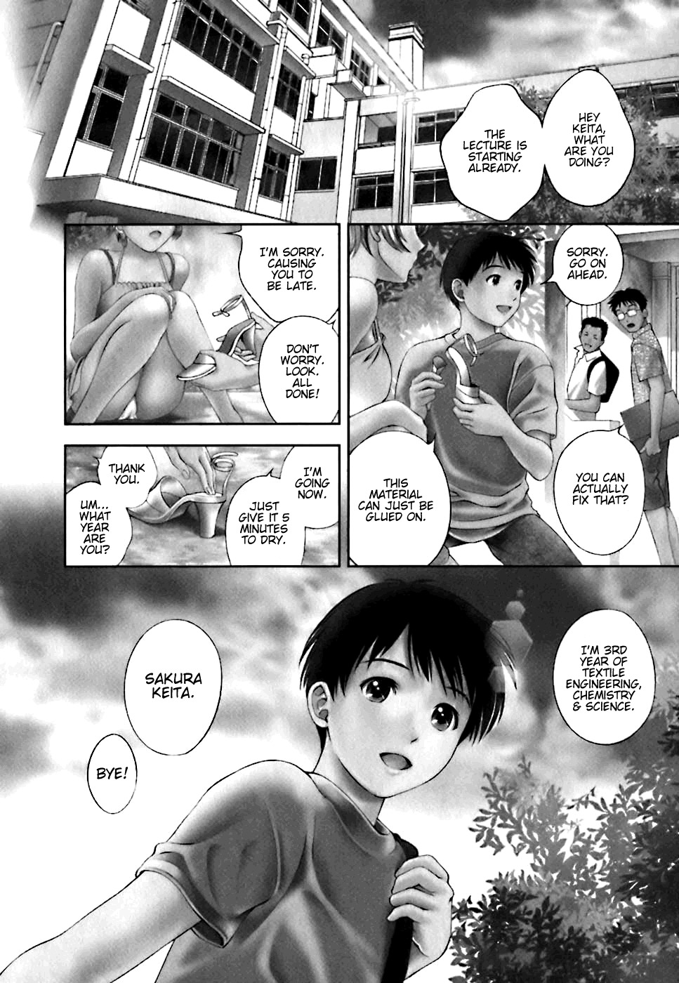 Glass no Megami Chapter 1 page 11 - Chapter 1: Fate Drifts on the Wind