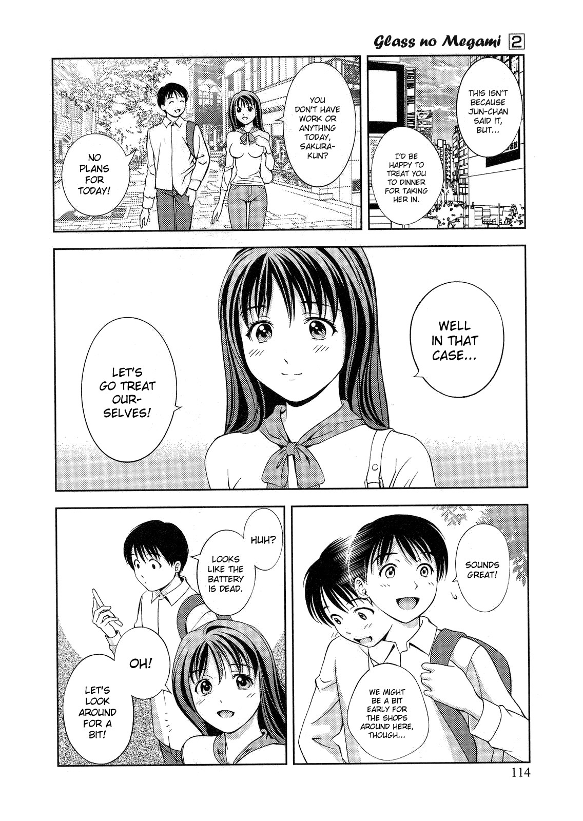 Glass no Megami Chapter 15 page 4 - Chapter 15: Reminiscence