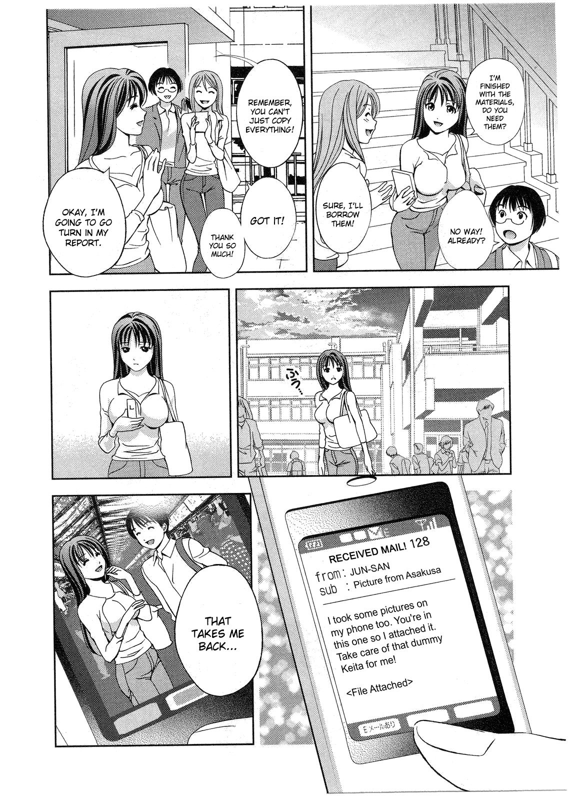 Glass no Megami Chapter 16 page 14 - Chapter 16: Encounter