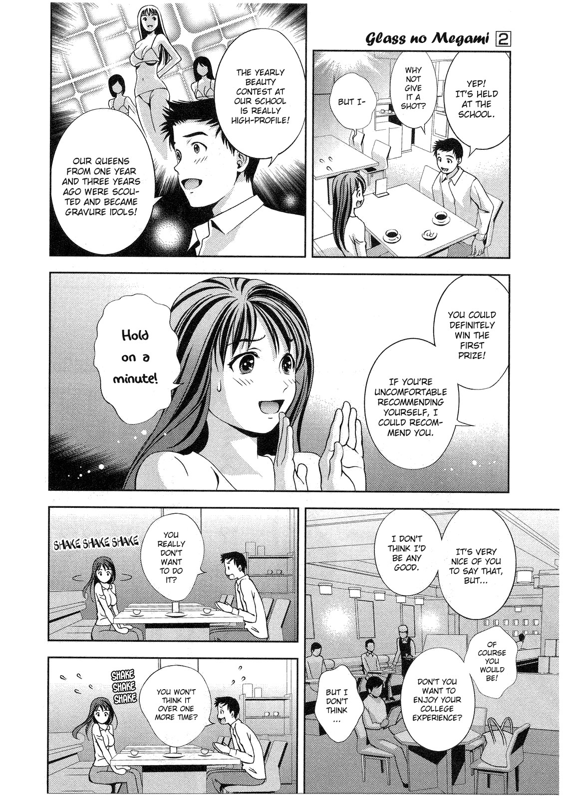 Glass no Megami Chapter 16 page 18 - Chapter 16: Encounter