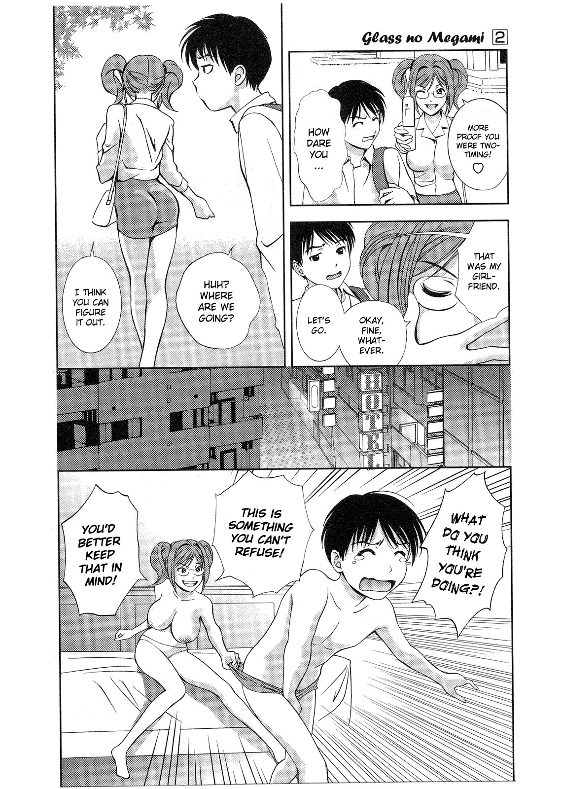 Glass no Megami Chapter 18 page 4 - Chapter 18: Bravery