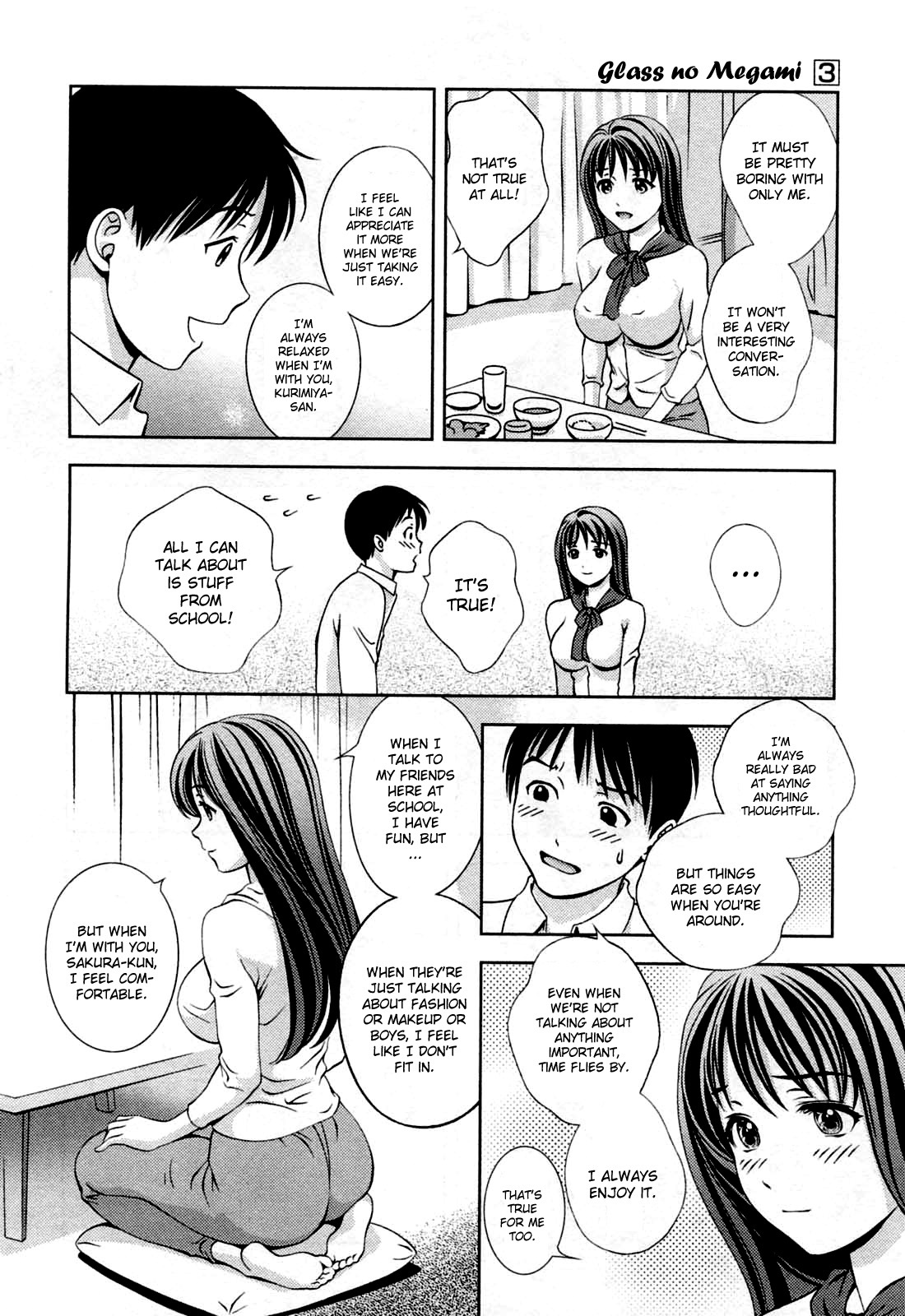 Glass no Megami Chapter 19 page 17 - Chapter 19: Next To My Heart