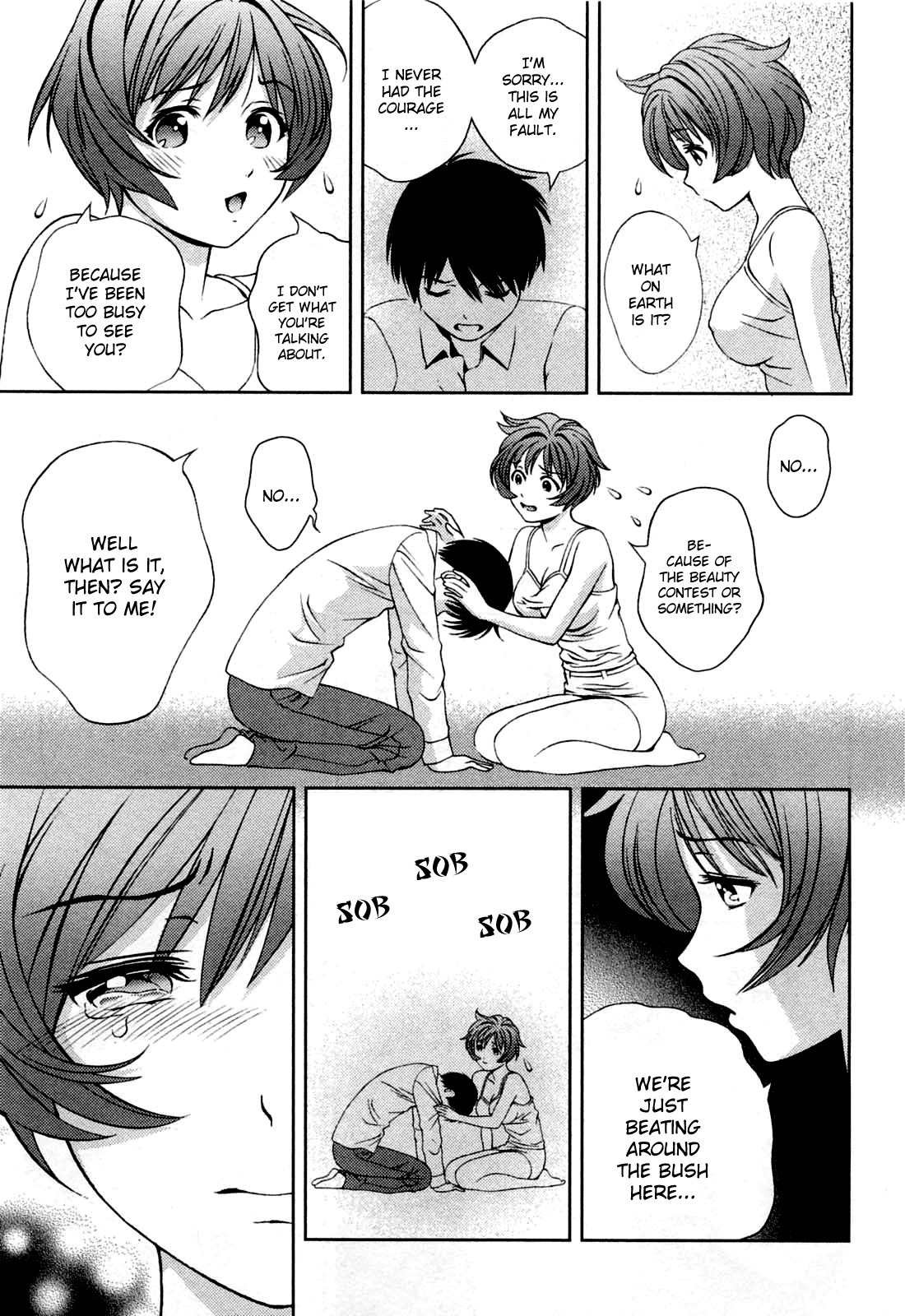 Glass no Megami Chapter 23 page 17 - Chapter 23: The Time To Decide