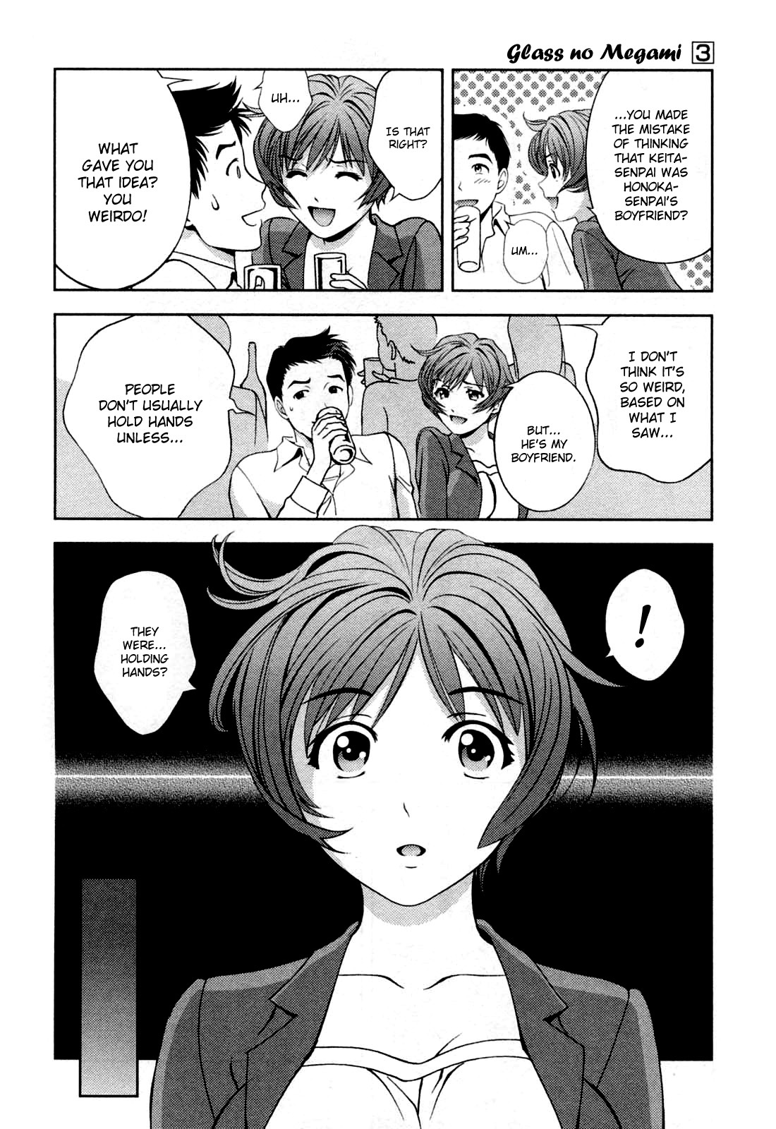 Glass no Megami Chapter 23 page 8 - Chapter 23: The Time To Decide