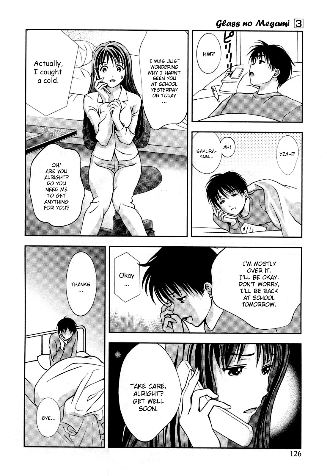 Glass no Megami Chapter 24 page 18 - Chapter 24: Scars
