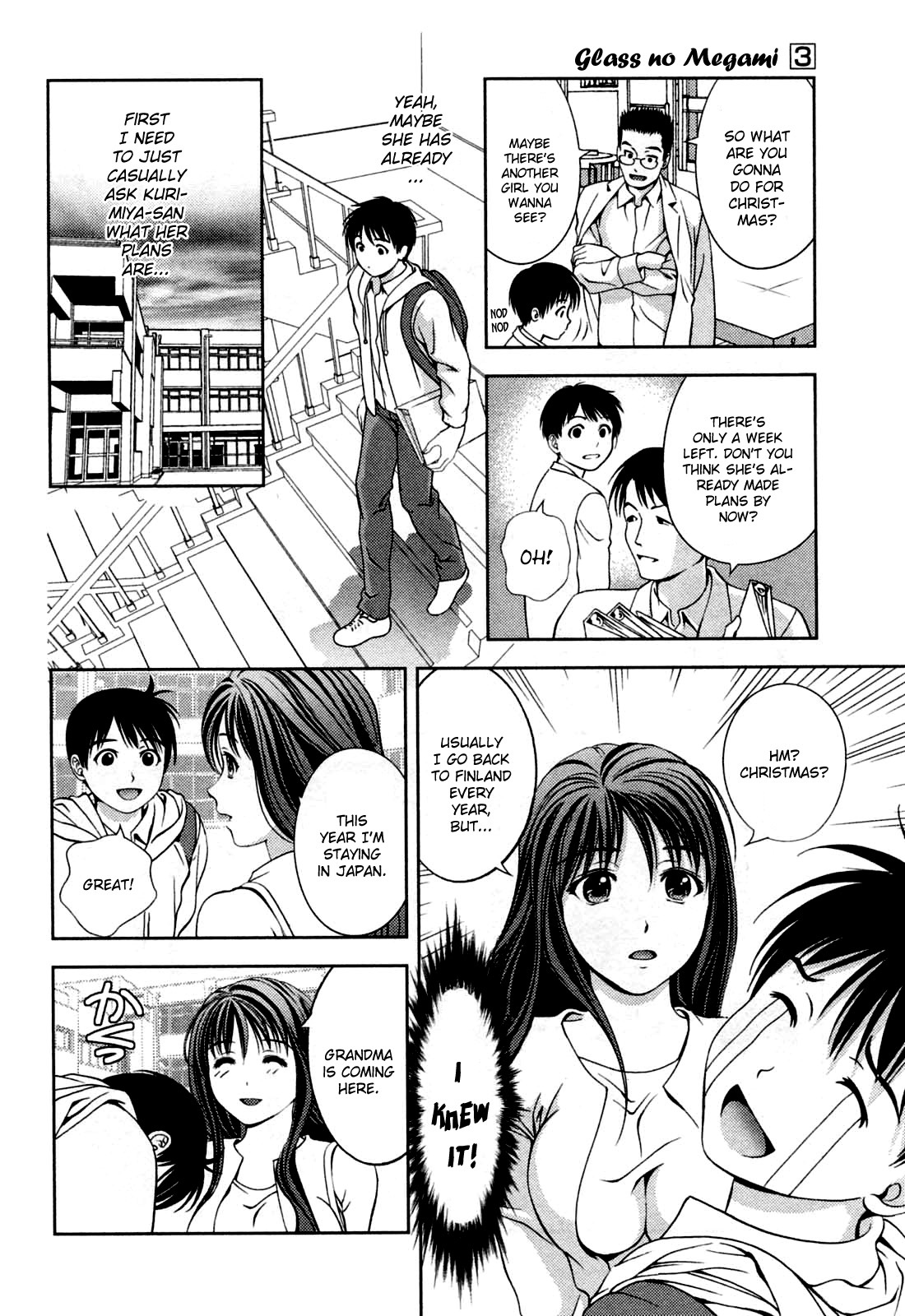 Glass no Megami Chapter 25 page 6 - Chapter 25: Night of Passion (1)