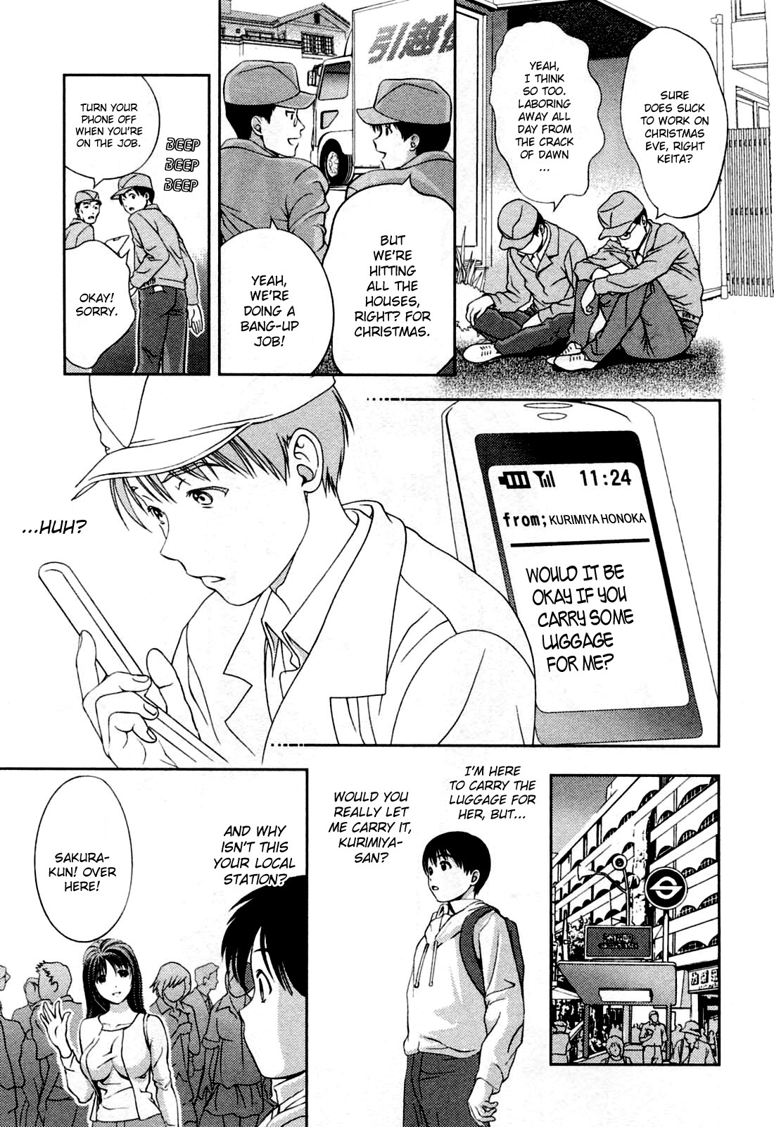 Glass no Megami Chapter 25 page 9 - Chapter 25: Night of Passion (1)