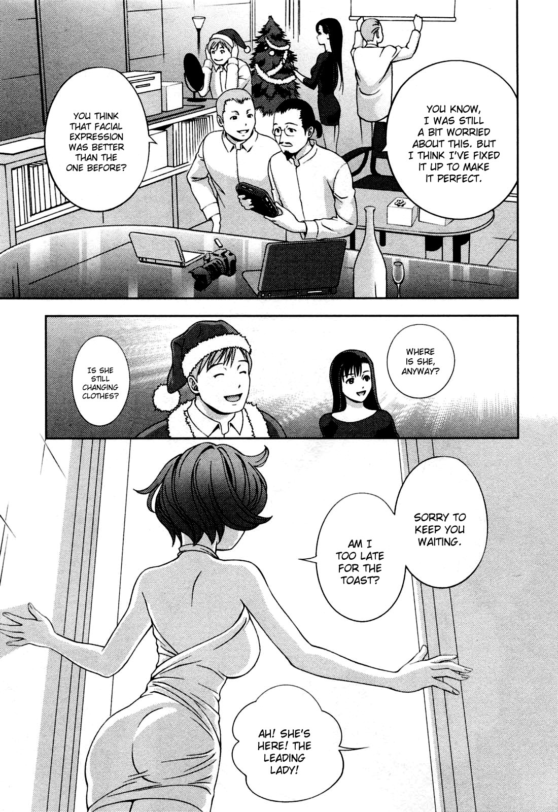 Glass no Megami Chapter 26 page 17 - Chapter 26: Night of Passion (2)