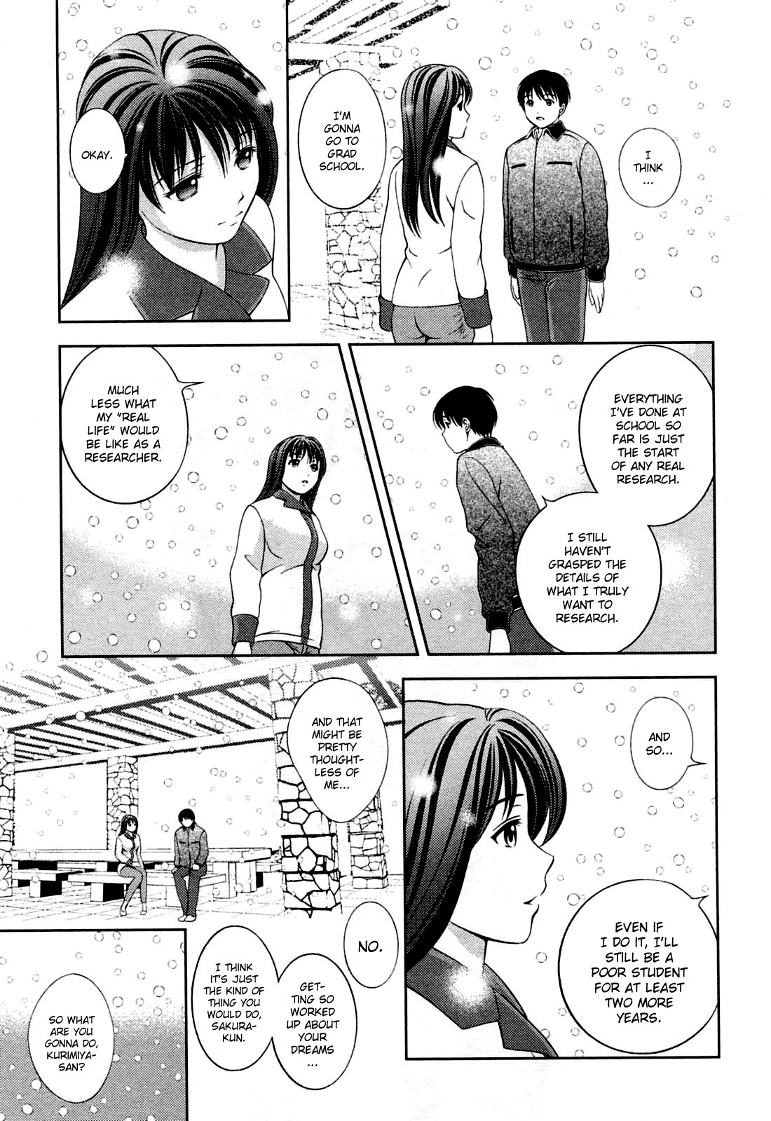 Glass no Megami Chapter 27 page 17 - Chapter 27: To The Future