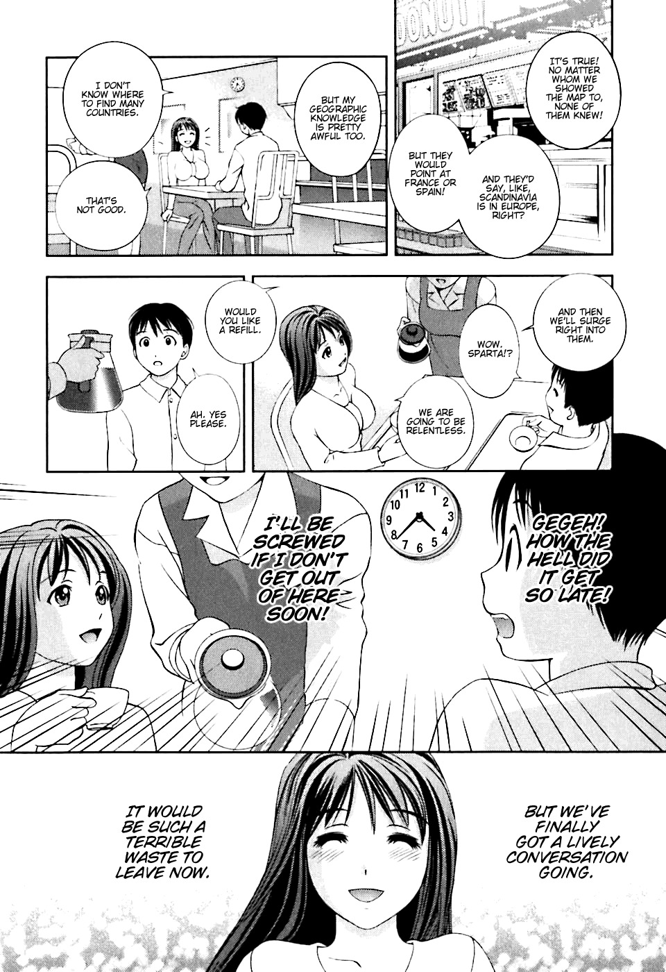 Glass no Megami Chapter 7 page 8 - Chapter 7: Impatience