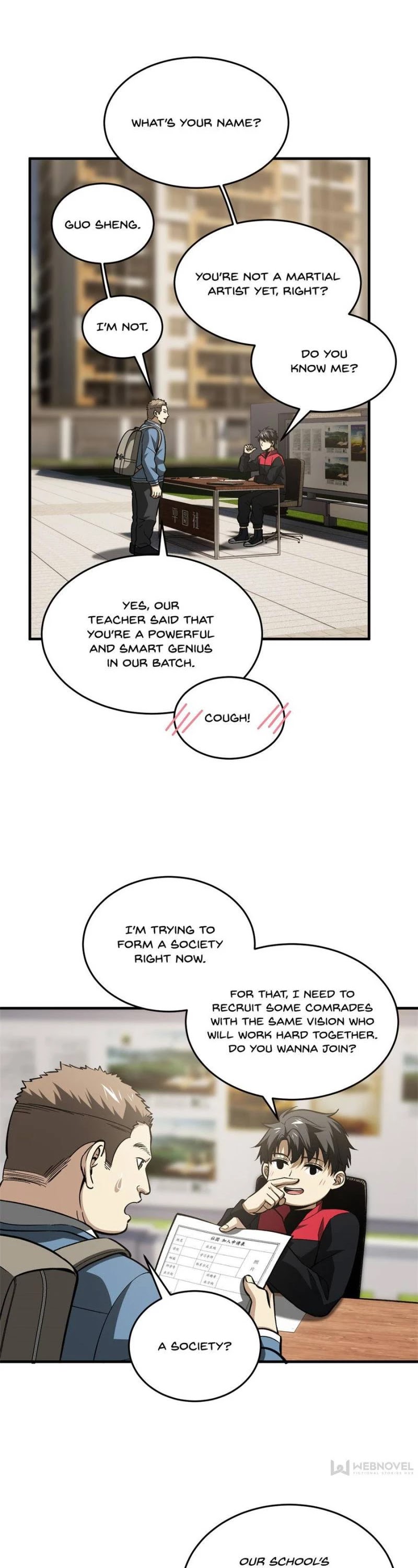 Global Martial Arts Chapter 109 page 1 - Chapter 109