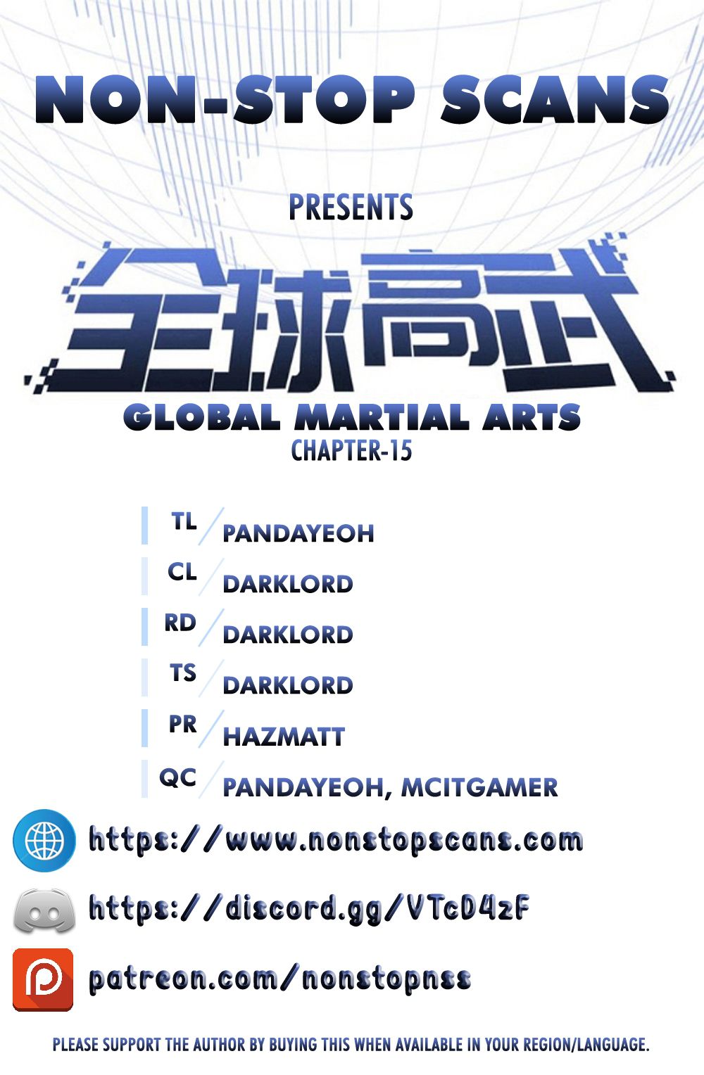 Global Martial Arts Chapter 15 page 1 - Chapter 15