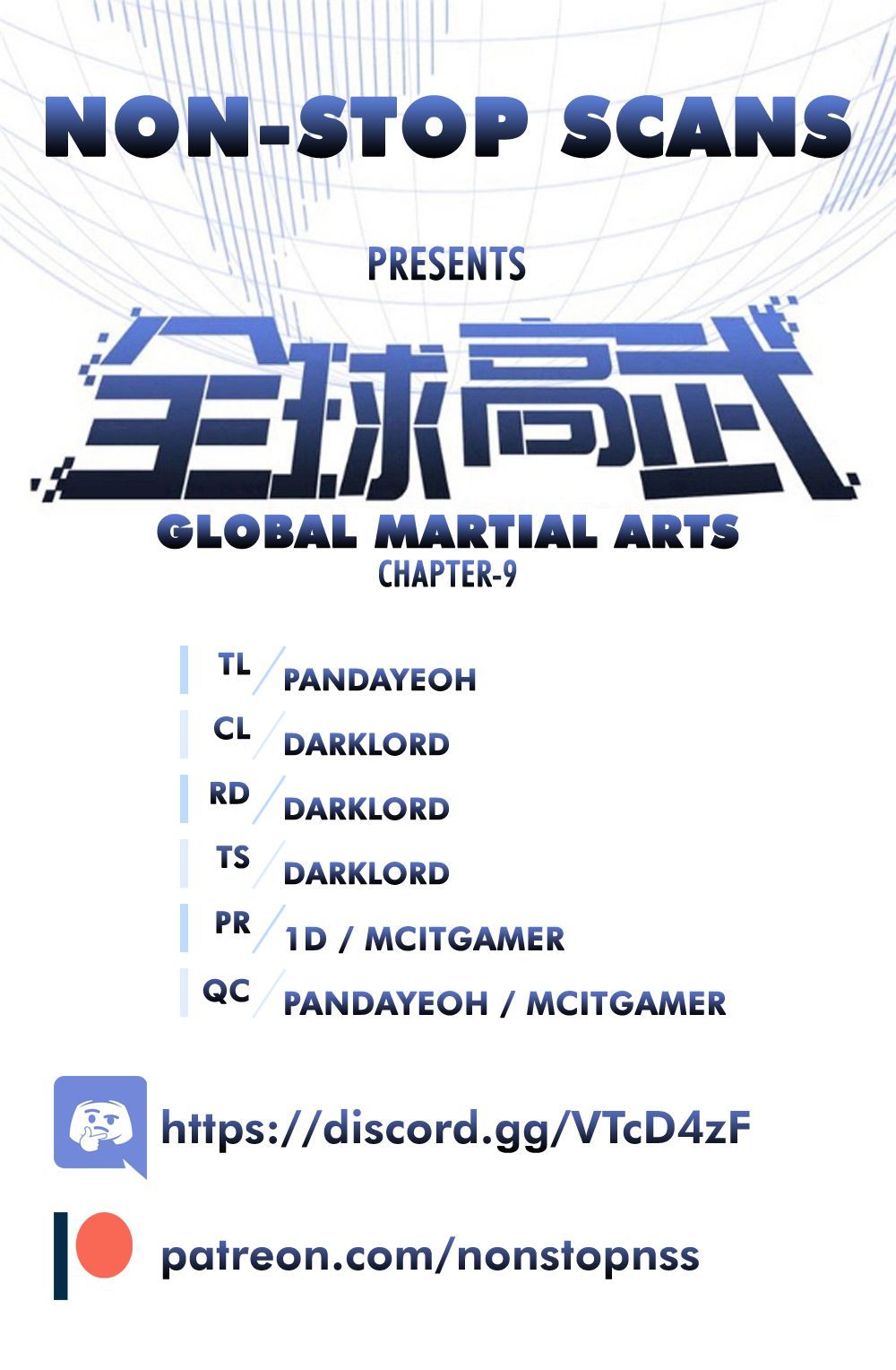 Global Martial Arts Chapter 9 page 1 - Chapter 9