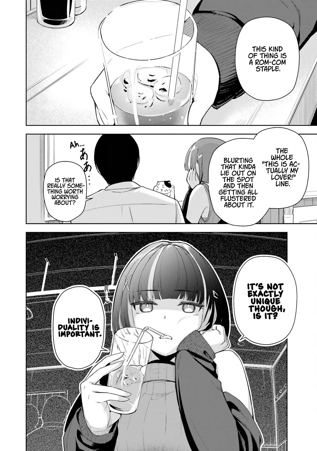 Gloomy Neighbor at the Standing Bar Chapter 1 page 34 - Chapter 1