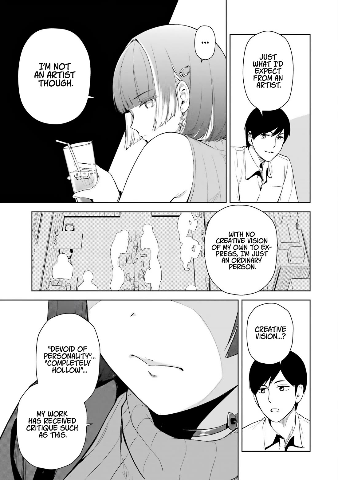 Gloomy Neighbor at the Standing Bar Chapter 1 page 35 - Chapter 1