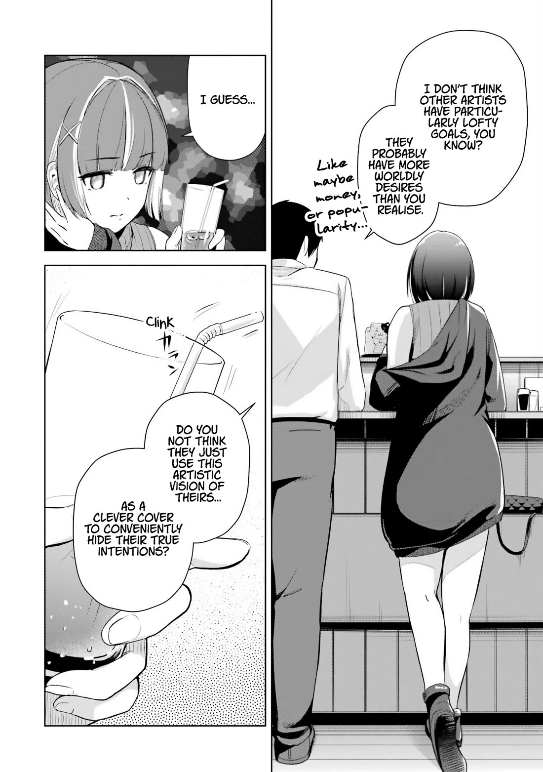 Gloomy Neighbor at the Standing Bar Chapter 1 page 38 - Chapter 1