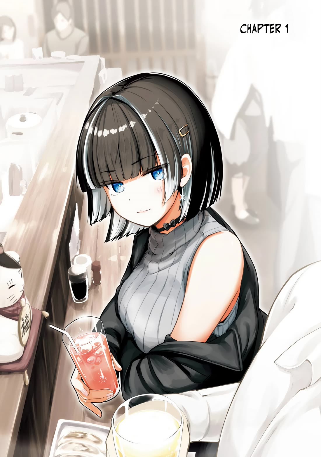 Gloomy Neighbor at the Standing Bar Chapter 1 page 5 - Chapter 1