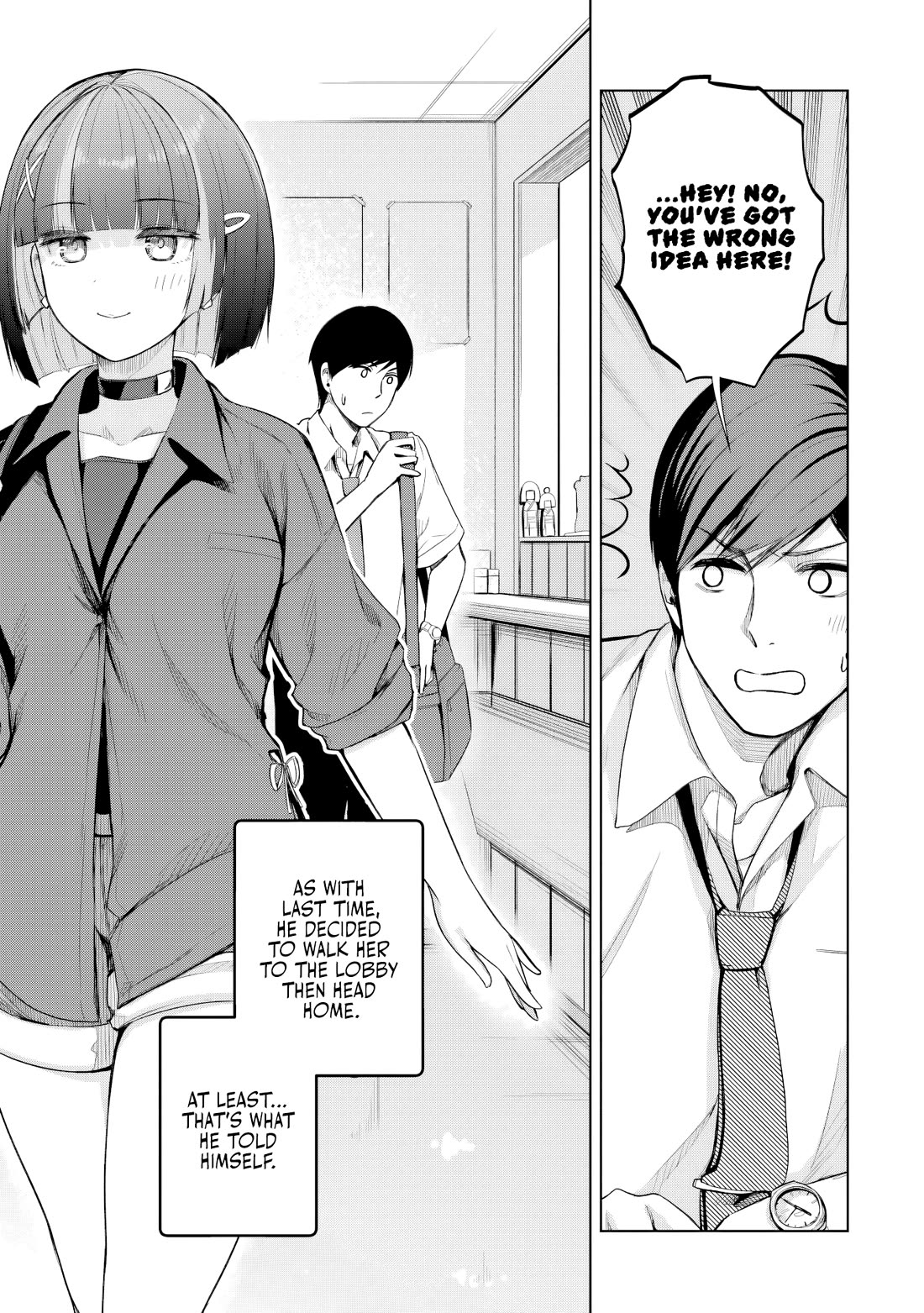 Gloomy Neighbor at the Standing Bar Chapter 10 page 25 - Chapter 10