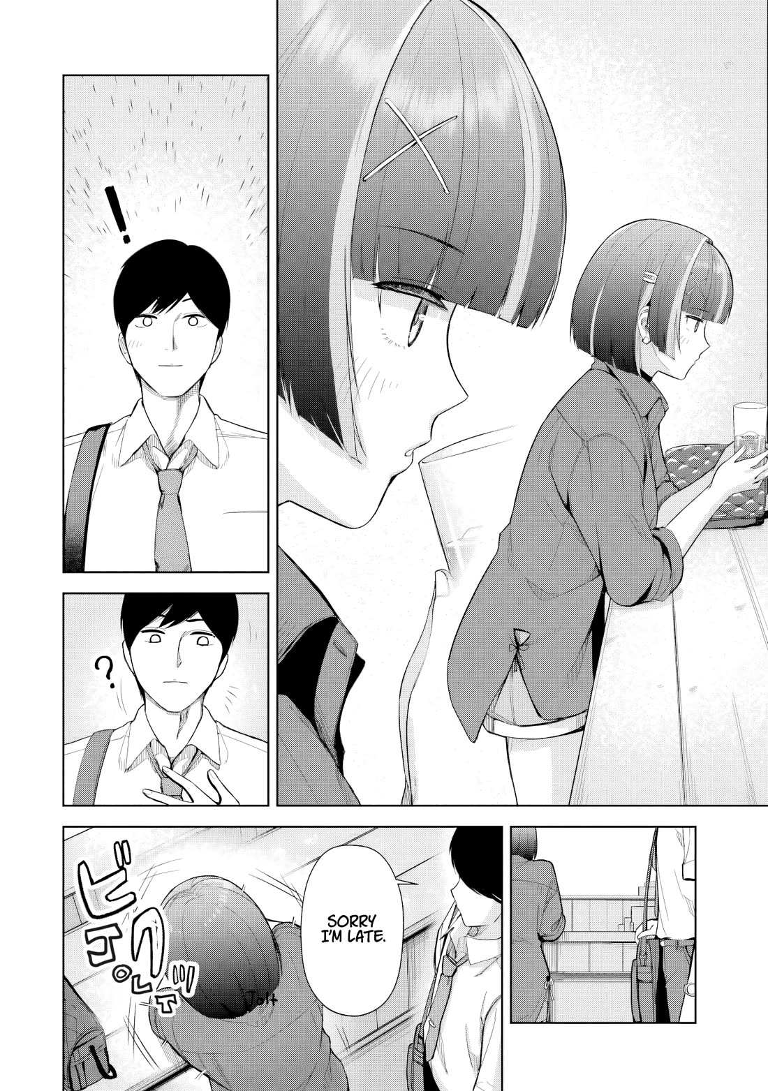 Gloomy Neighbor at the Standing Bar Chapter 10 page 4 - Chapter 10